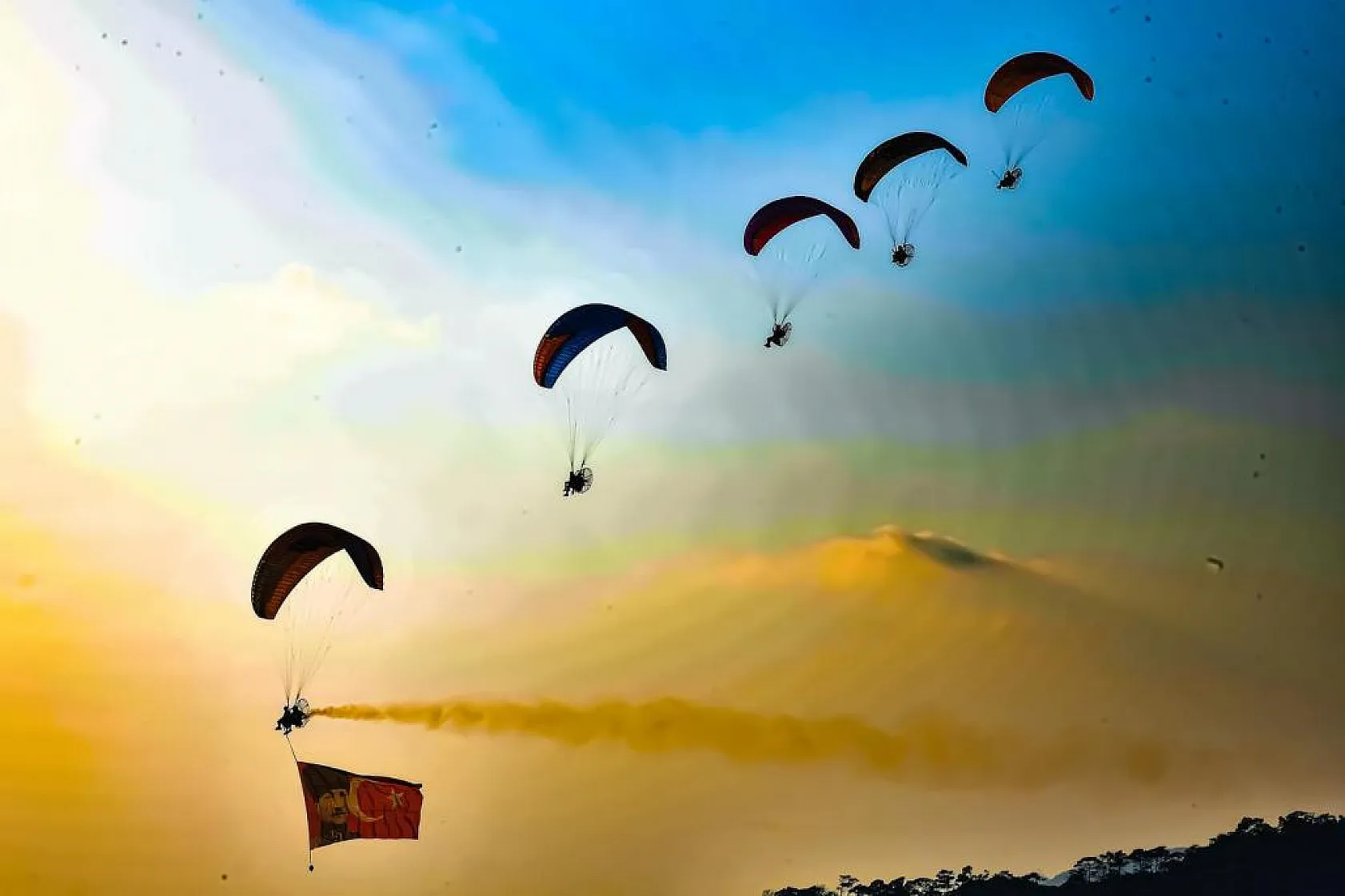 Fethiye'de Gökyüzünde Şenlik Var