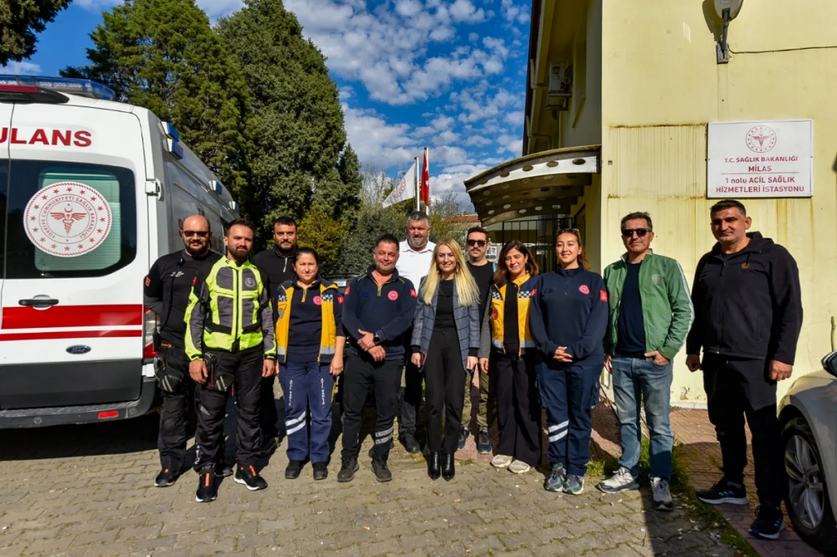 Muğla İl Sağlık Müdürü Akça'dan Milas'ta sağlık hizmetlerine yerinde inceleme