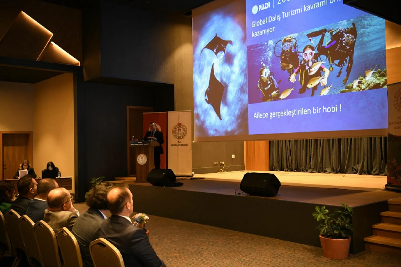 Fethiye'de Sualtı Dalış Turizmi Çalıştayı Yapıldı