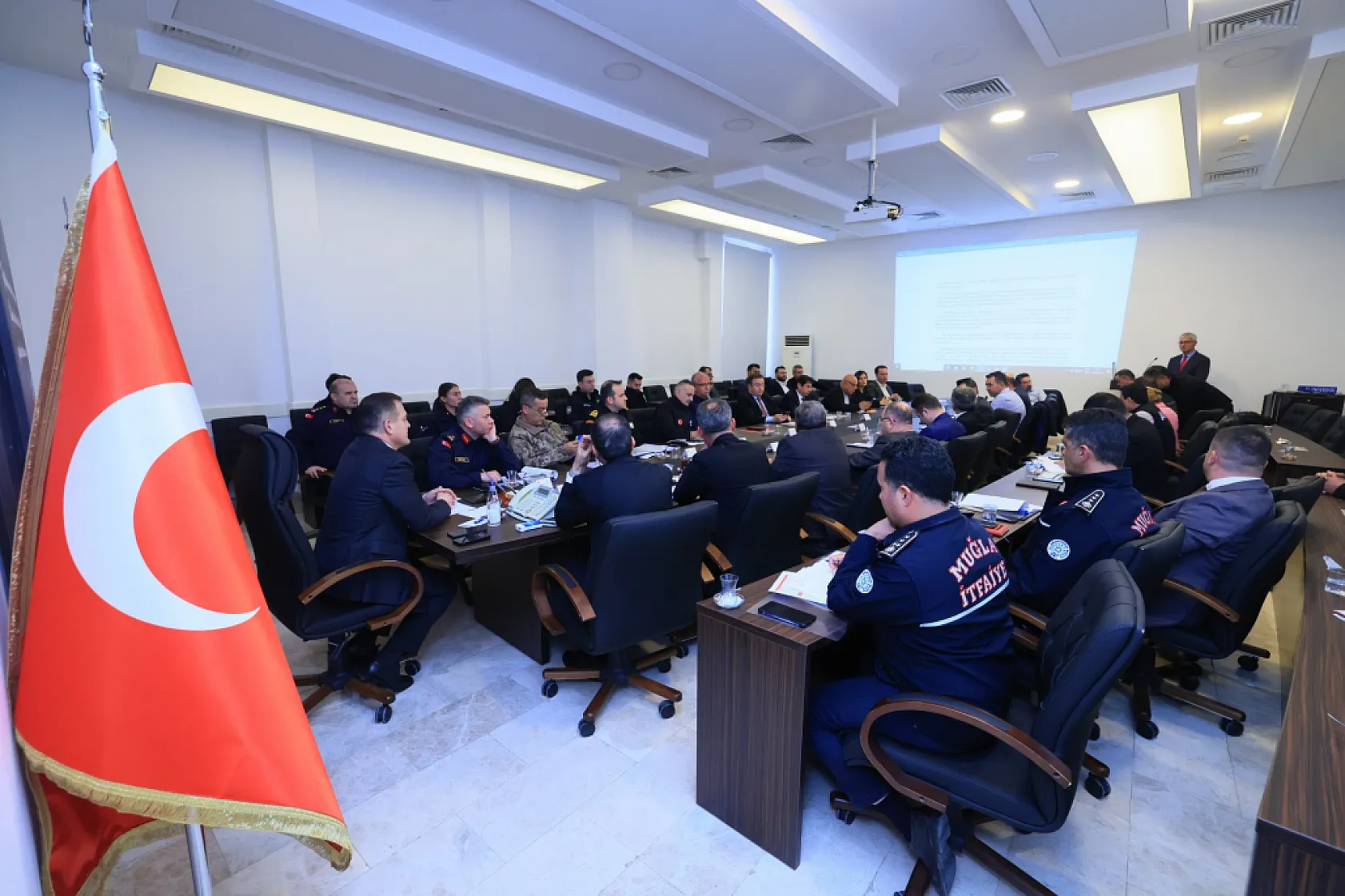 Muğla'da orman yangınlarıyla mücadele toplantısı gerçekleştirildi