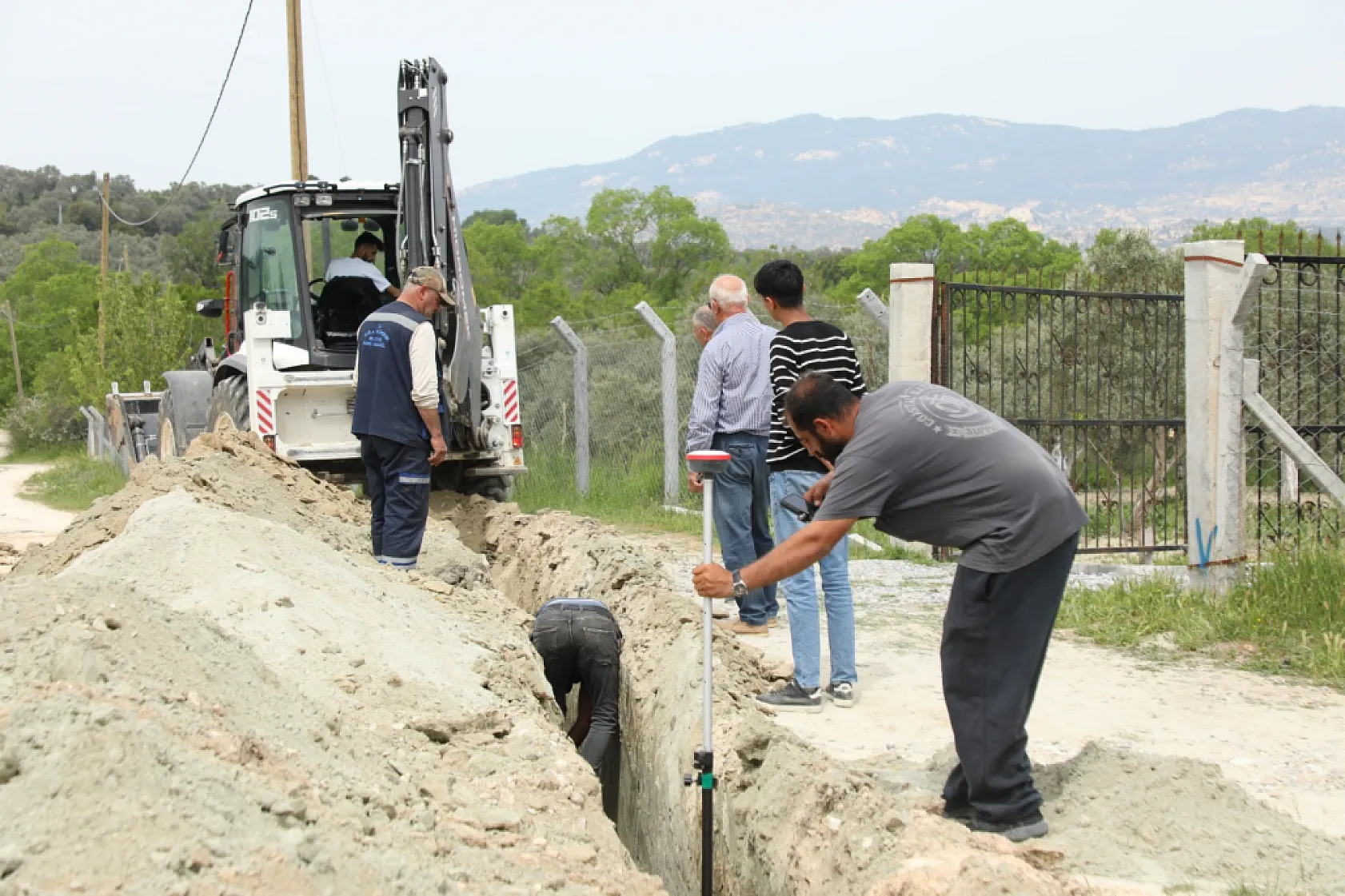 MUSKİ' nin Yatağan'da yaptığı ilave su çalışması tamamlanıyor