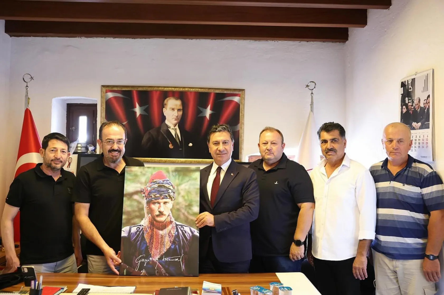 Başkan Aras, Bodrum'da Yerel Paydaşlarla Buluştu