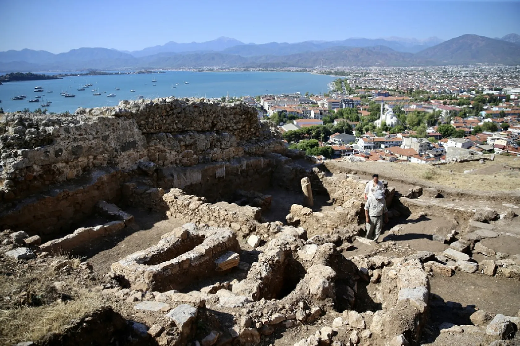 Fethiye Kalesi kazısında ortaya çıkan şapel ayağa kaldırılacak