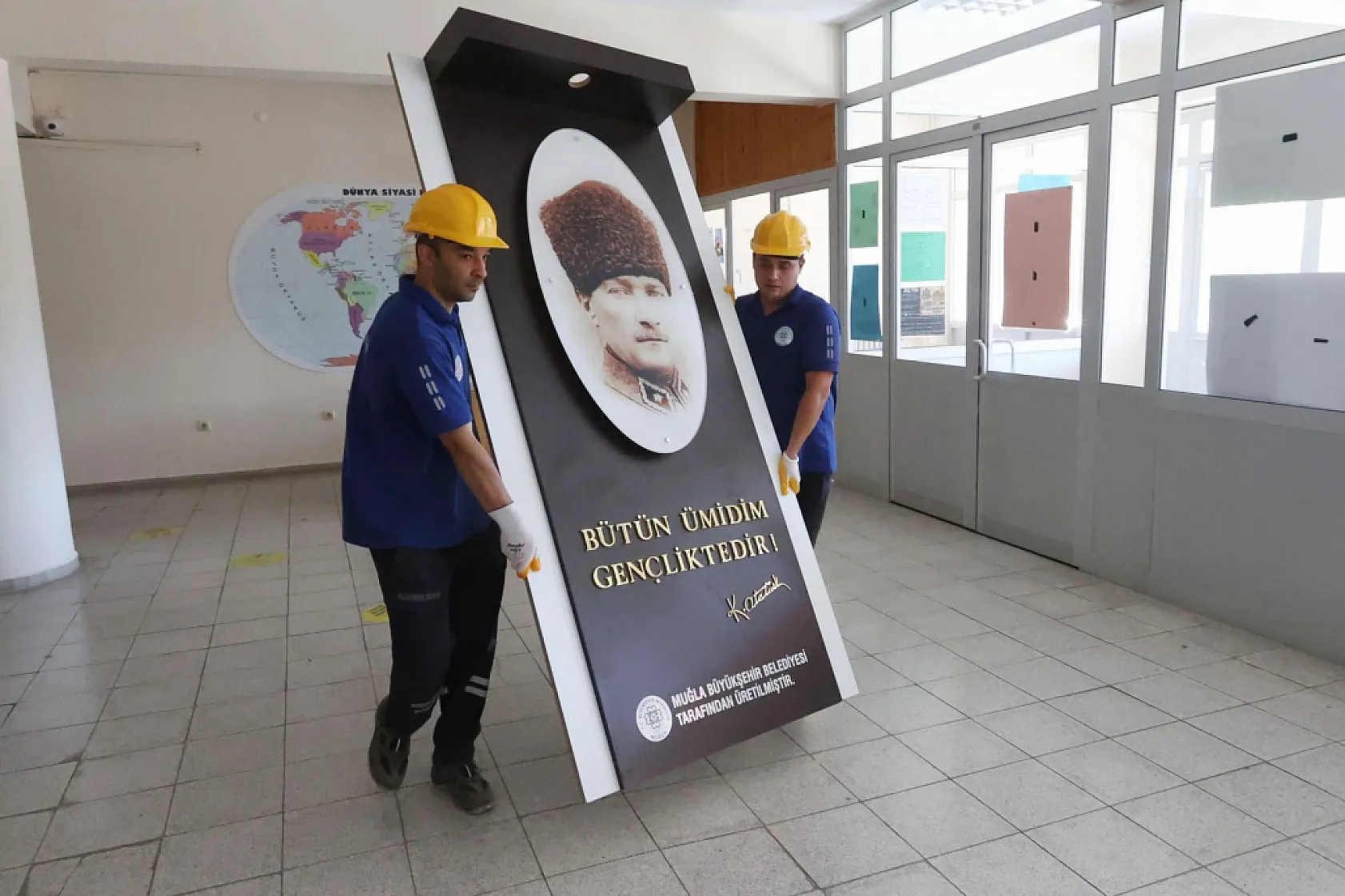 Muğla'da Okullar Yenileniyor Değerler Yaşatılıyor