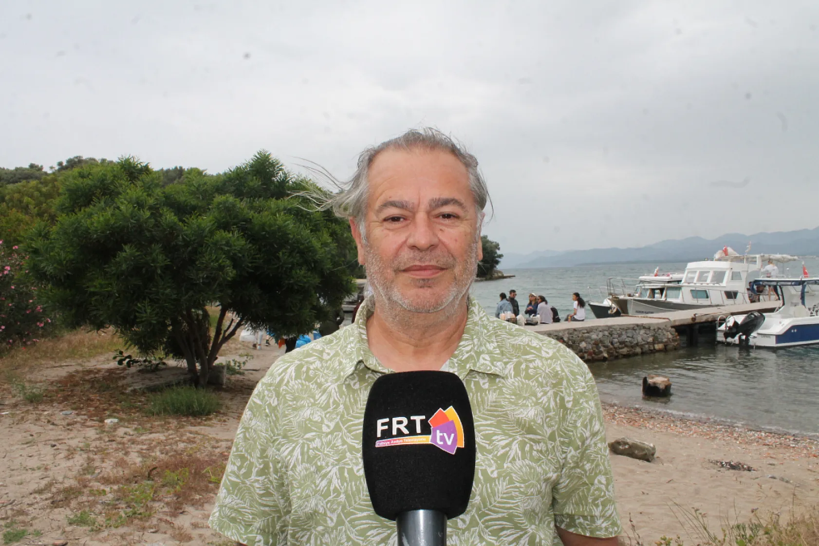 Fethiye Şövalye Adası'nda Yabancı Ülkeden Gelen Öğrenciler Temizlik Yaptı