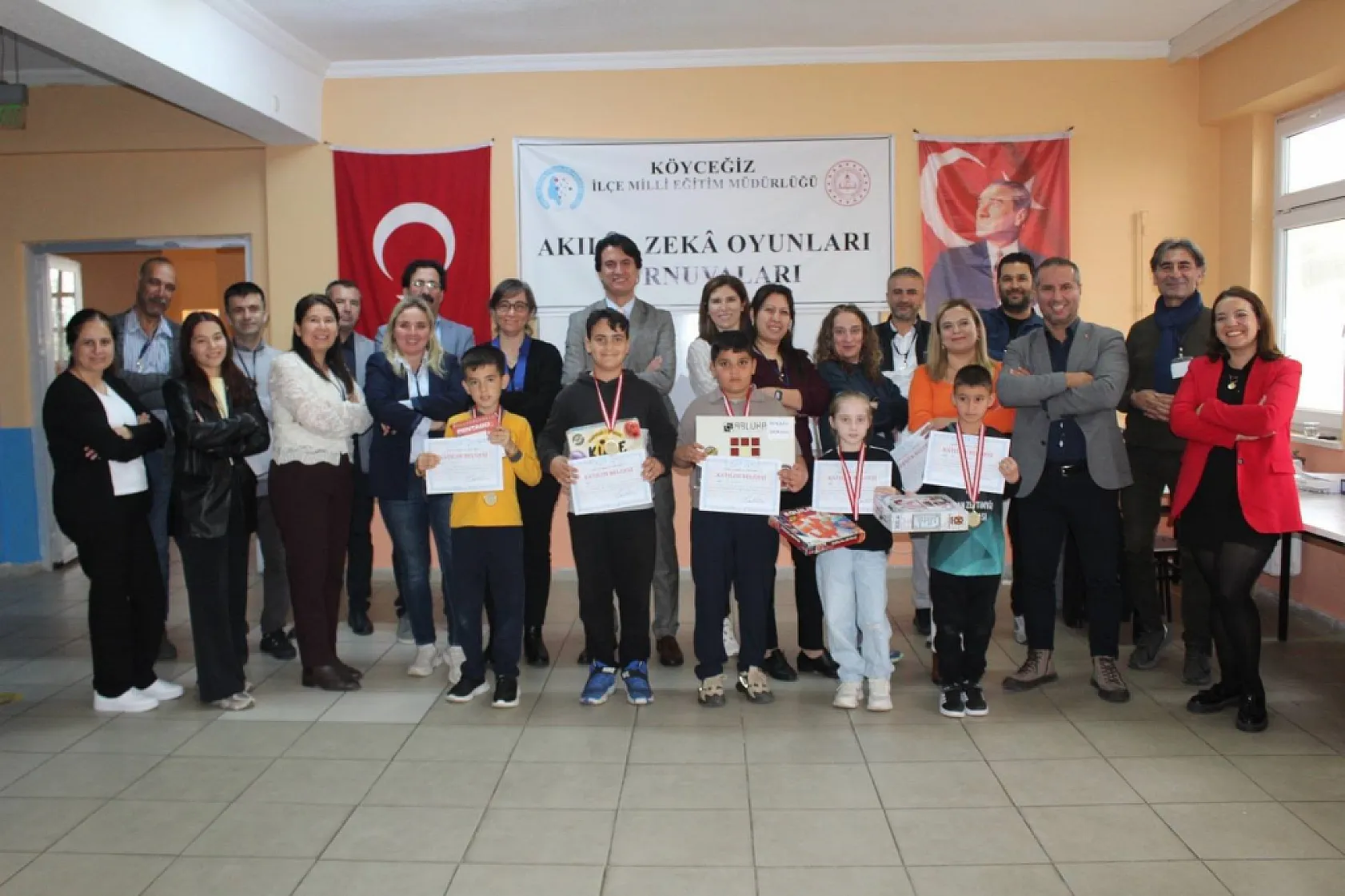 Köyceğiz'de Akıl ve Zeka Oyunları ilçe seçmeleri yapıldı