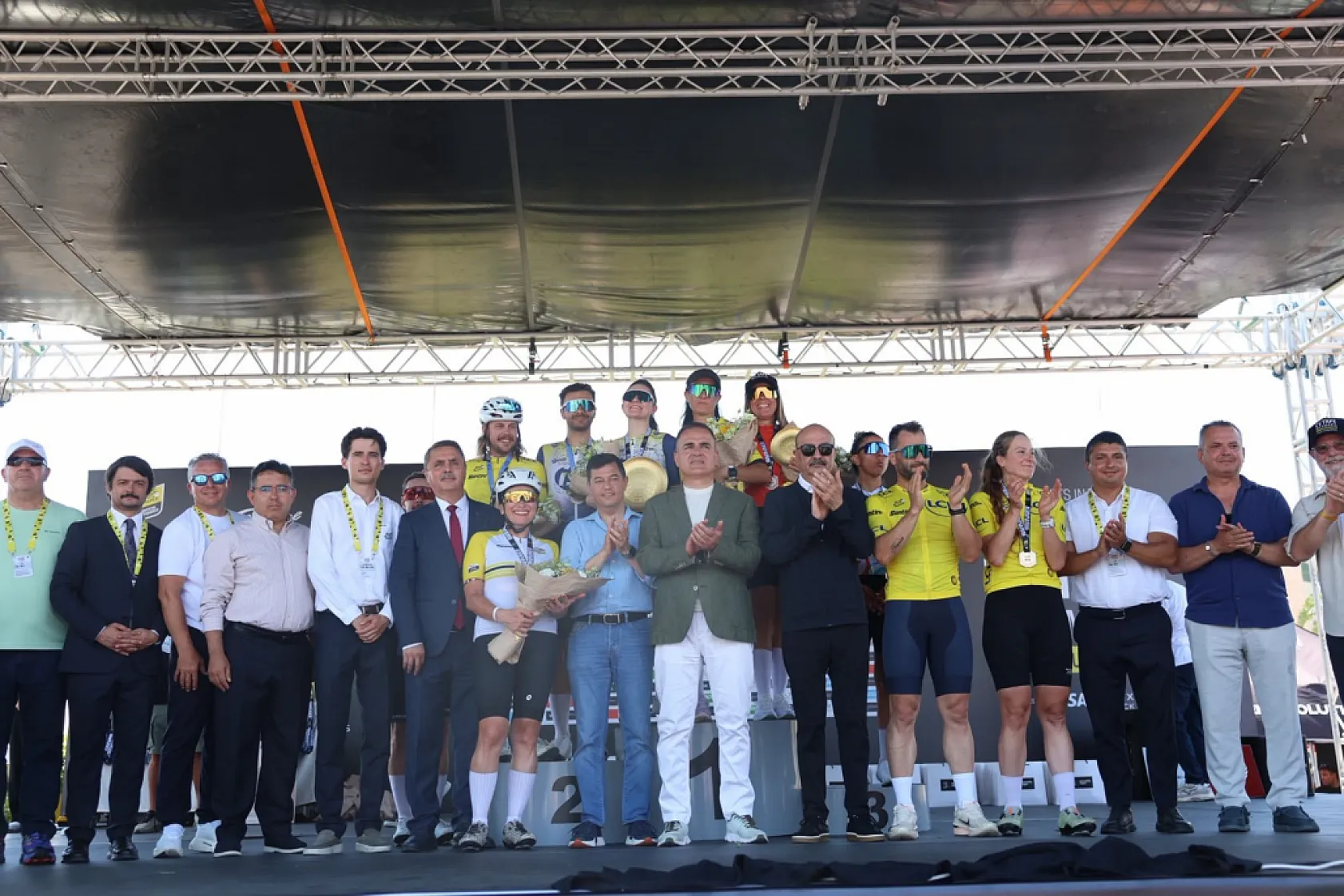 Marmaris'te Tour de France tamamlandı