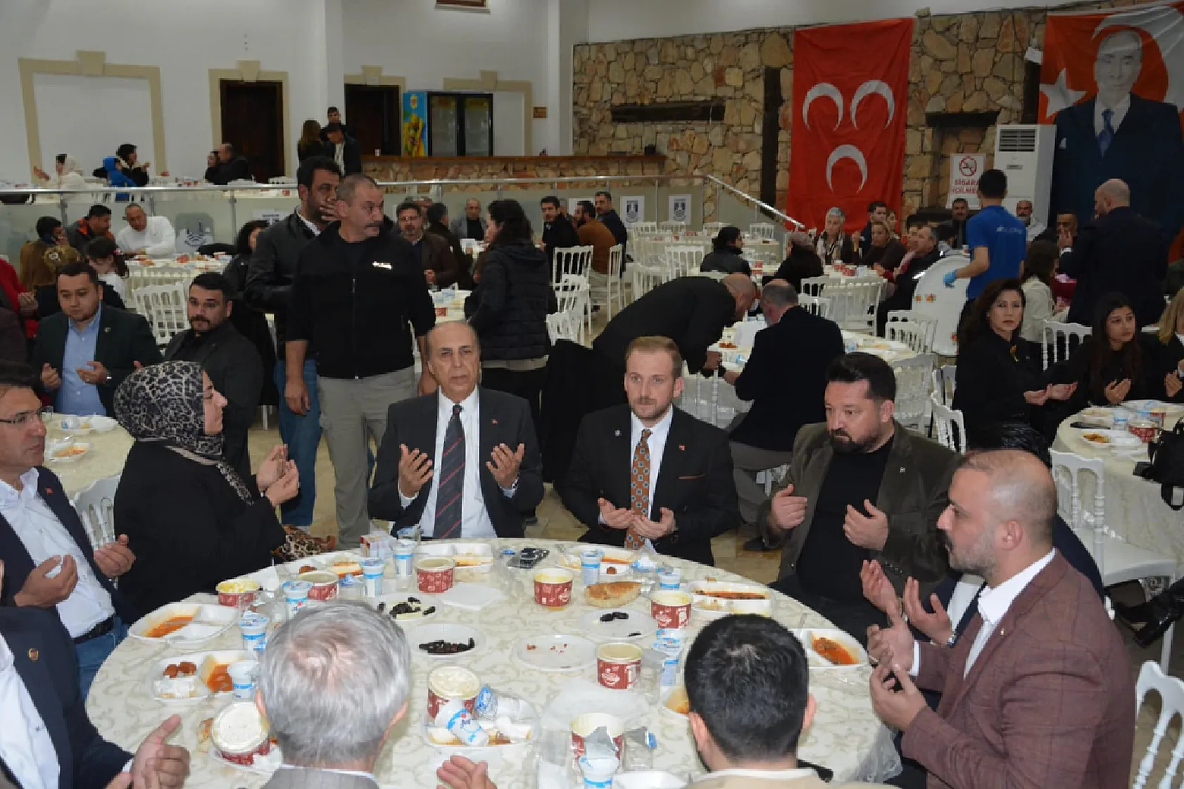 MHP Muğla Teşkilatı Bodrum'da Gönül Sofrasında Buluştu