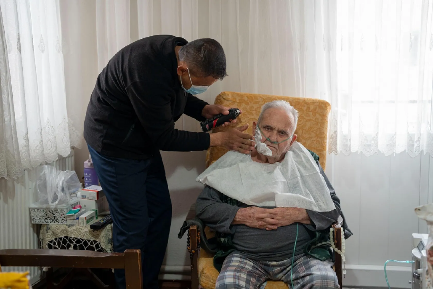 Milas Belediyesi'nden Evde Kuaförlük Hizmeti