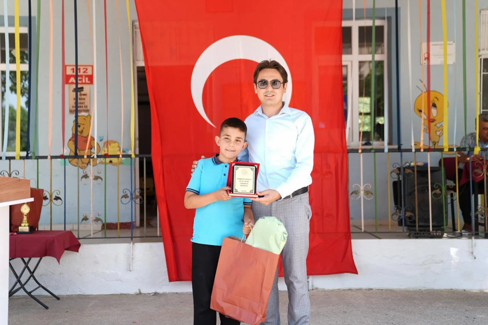 Seydikemer'de 7 Bin 619 öğrenci karne heyecanı yaşadı