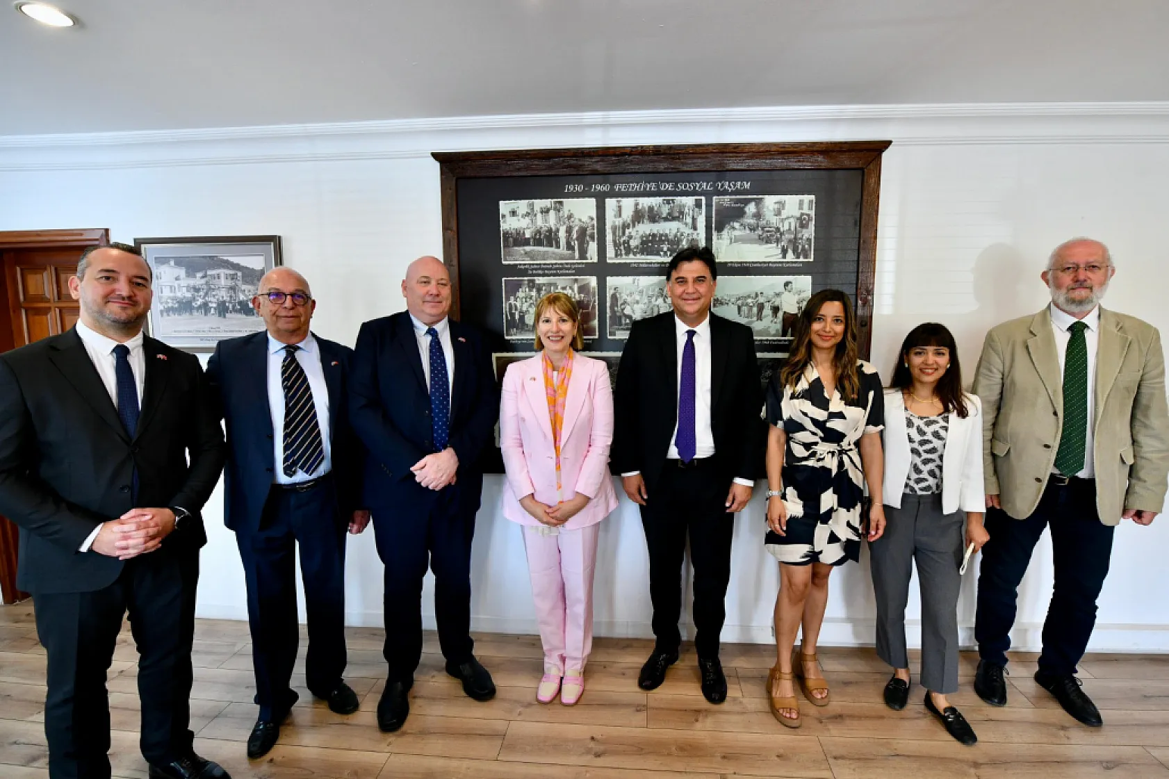 Birleşik Krallık Büyükelçisi Jill Morris'ten Başkan Karaca'ya Ziyaret