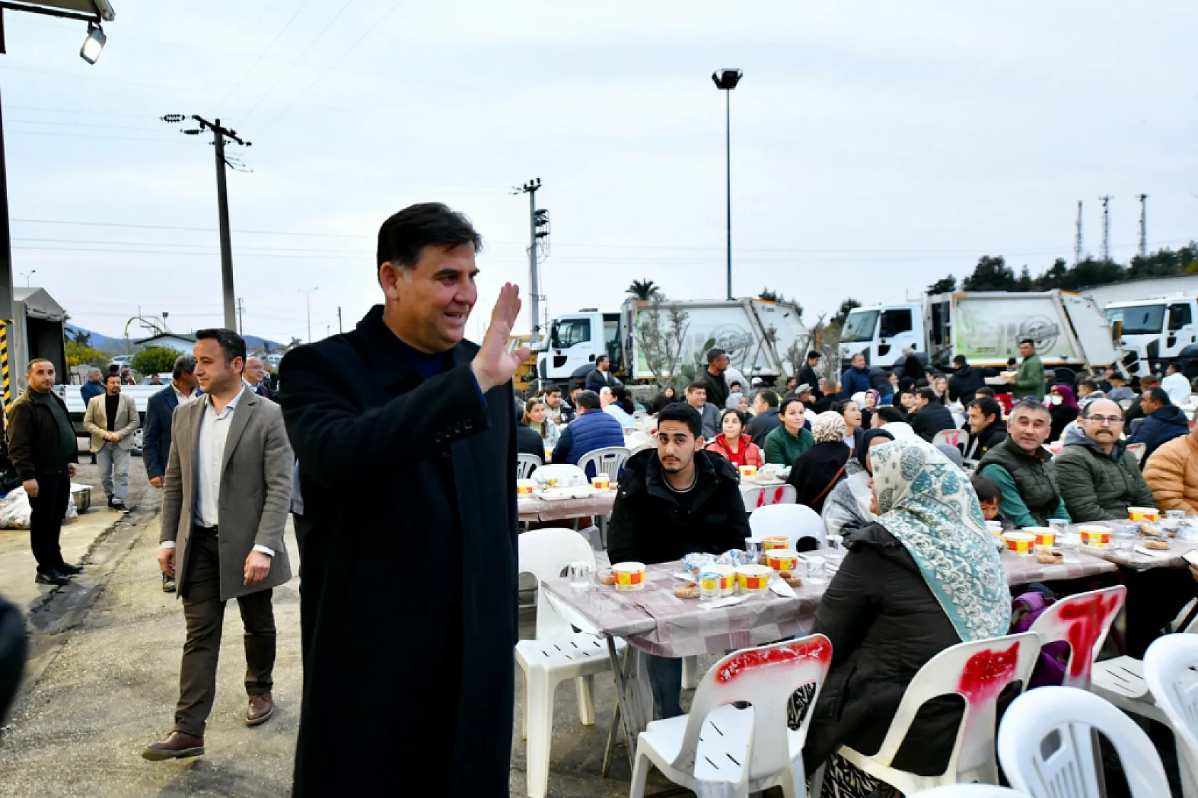 Temizlik İşleri personeli ve aileleri iftar yemeğinde buluştu