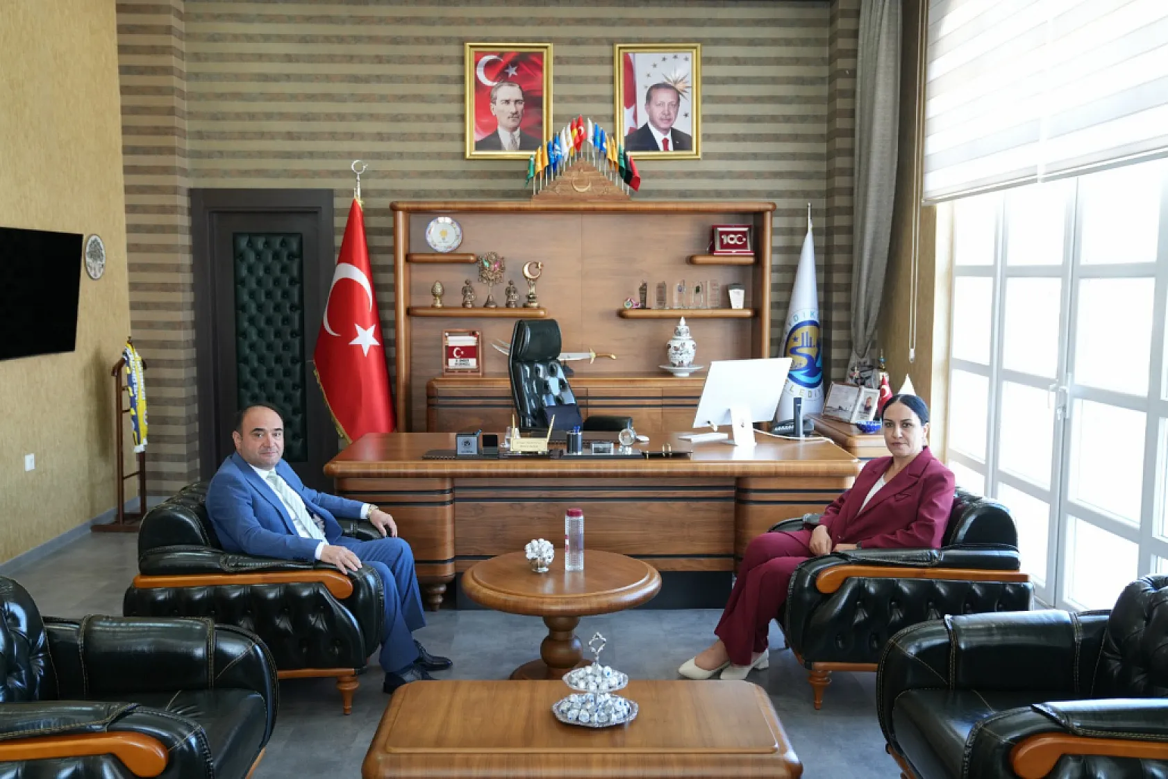 Başsavcı Konukçu'dan Başkan Akdenizli'ye İade-İ Ziyaret