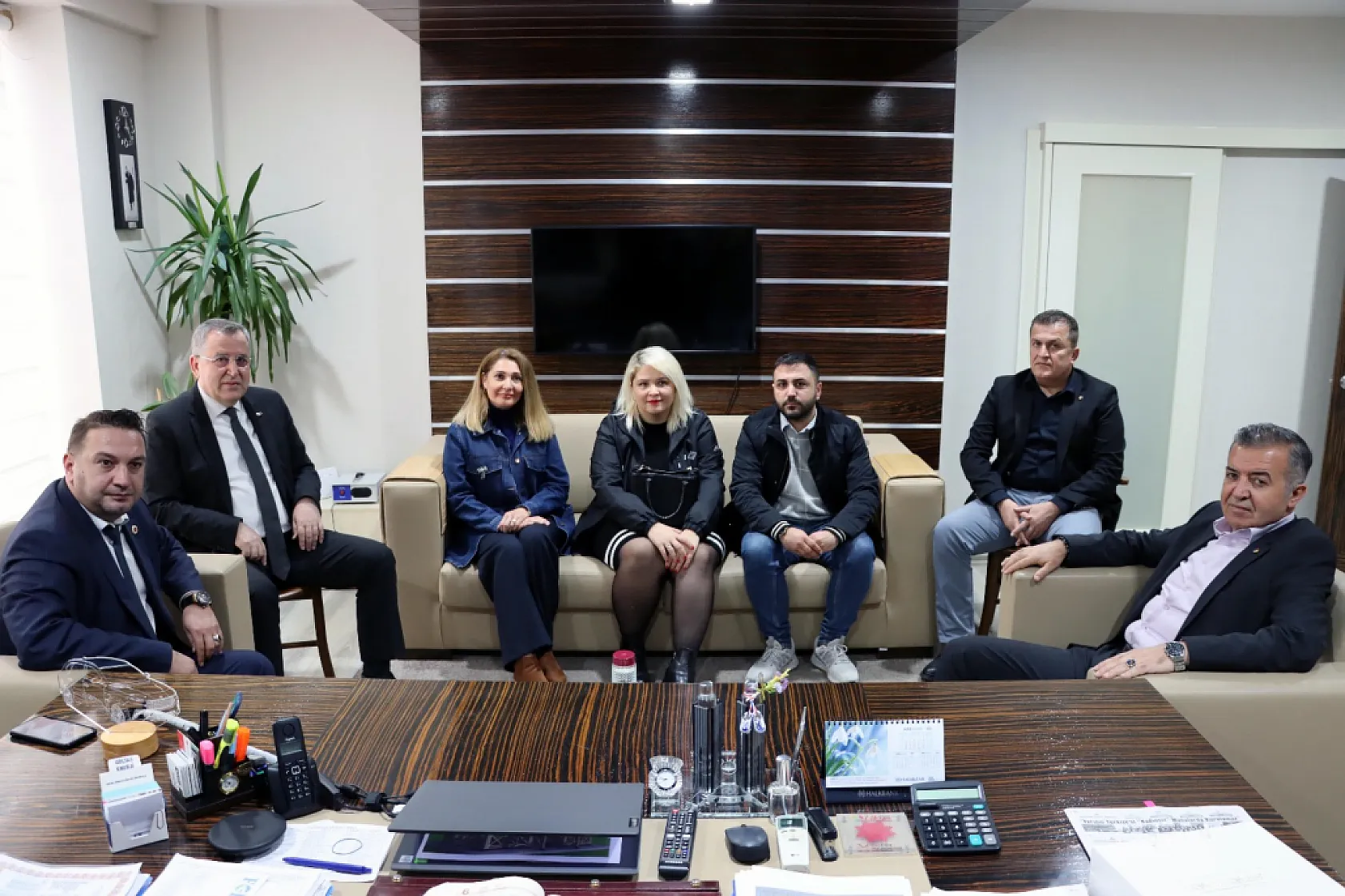 Aday Adayı Tilkici, FTSO'yu Ziyaret Etti