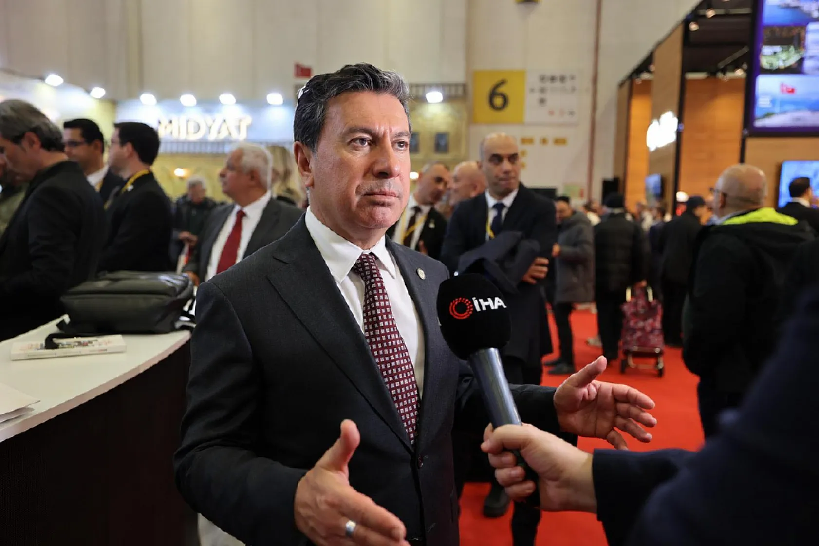 Başkan Aras'tan EMITT Fuarı'nda önemli açıklamalar