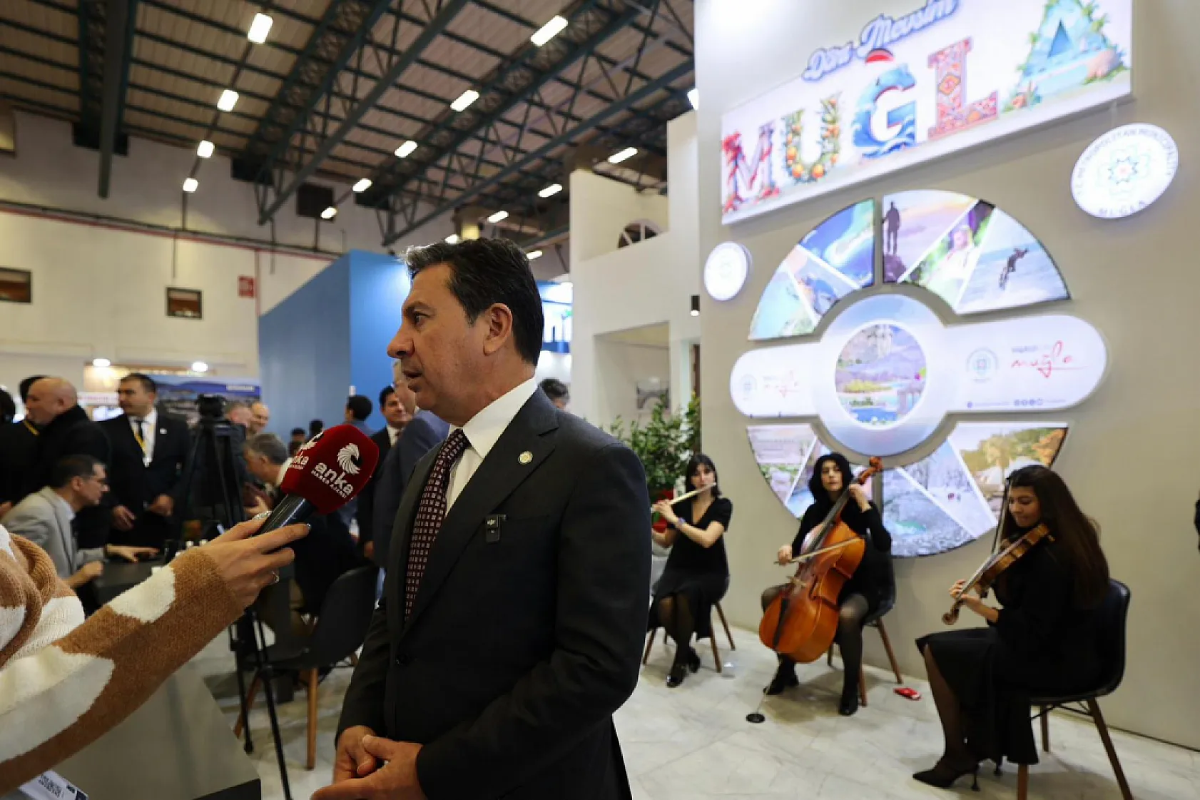 Başkan Aras'tan EMITT Fuarı'nda önemli açıklamalar