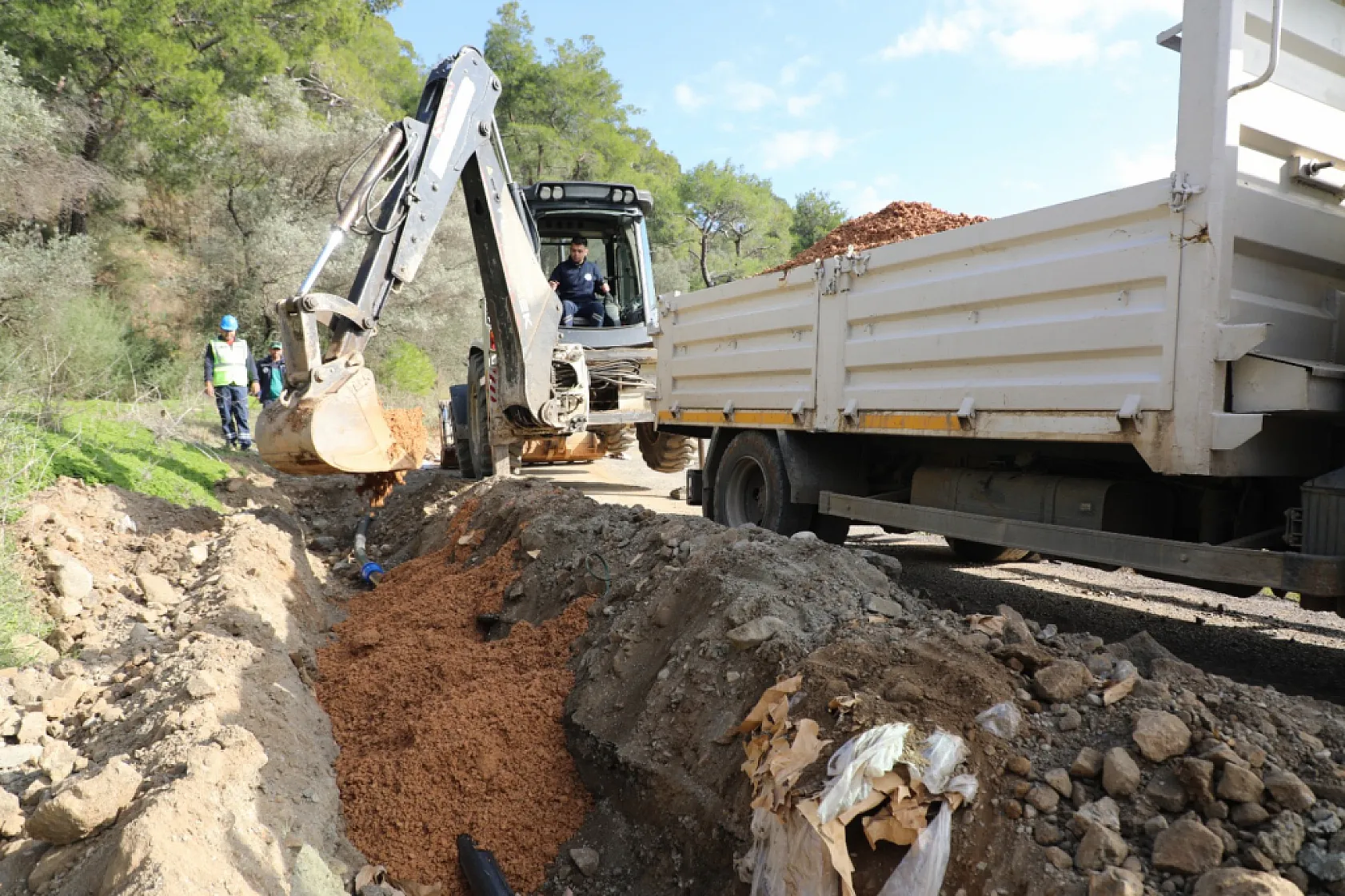 Ortaca'da su sorunu ortadan kalktı, vatandaş çok memnun kaldı
