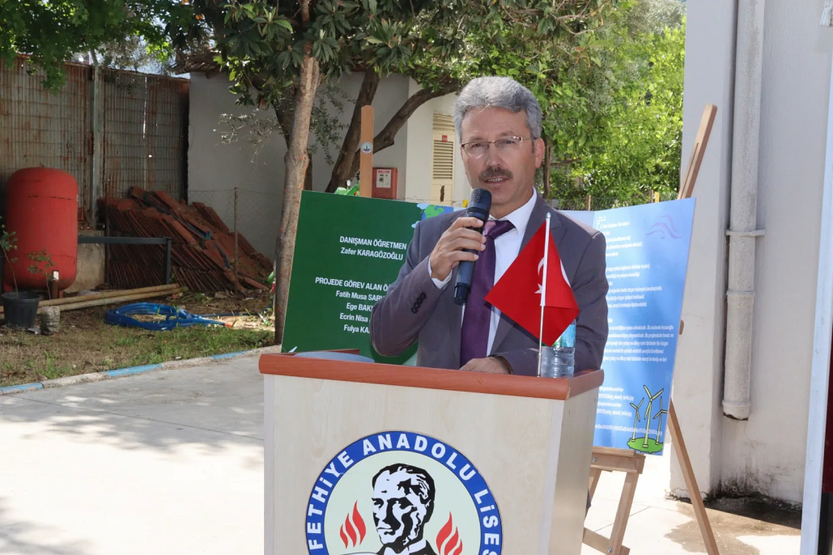 Fethiye Anadolu Lisesi Öğrencileri Projelerini Bilim Fuarında Sergiledi