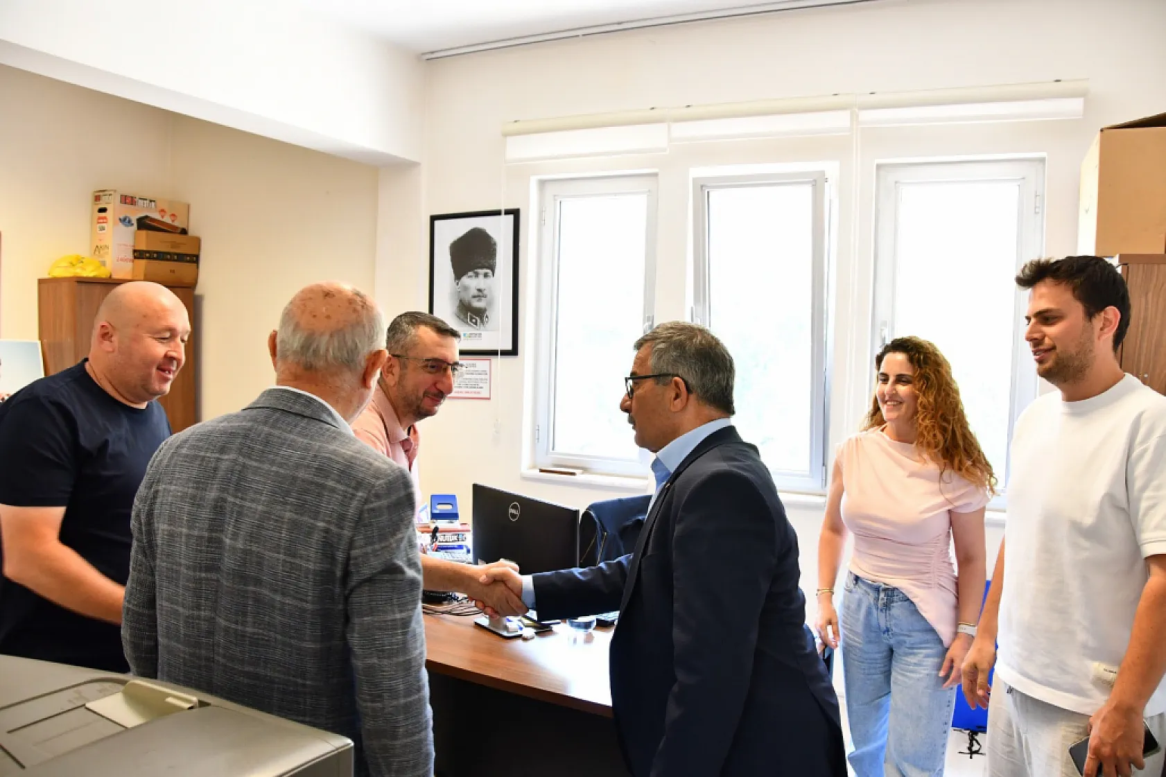 Fethiye Belediye Başkan Yardımcıları Personelle Bayramlaştı