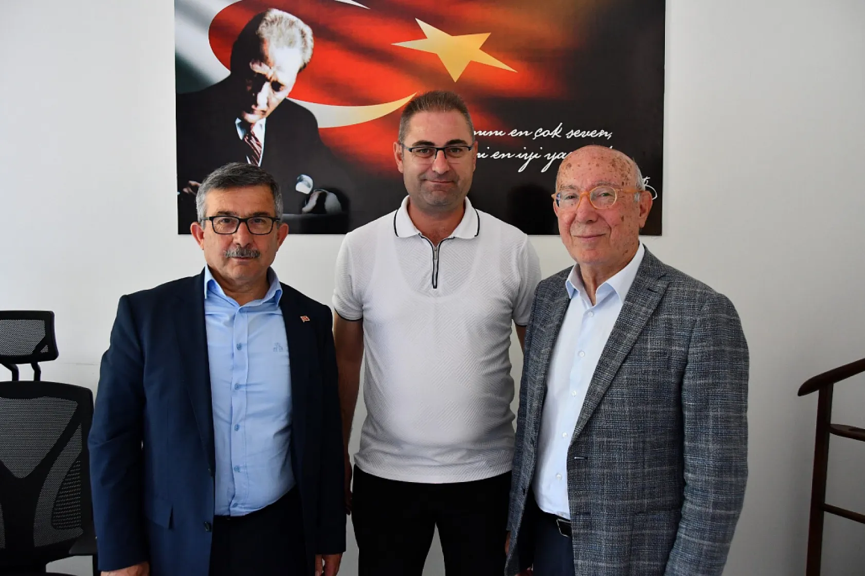 Fethiye Belediye Başkan Yardımcıları Personelle Bayramlaştı