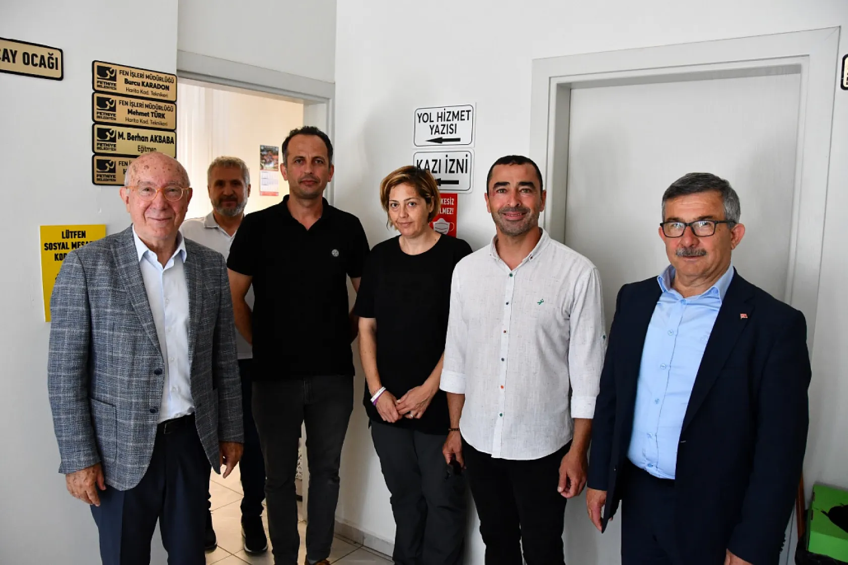 Fethiye Belediye Başkan Yardımcıları Personelle Bayramlaştı