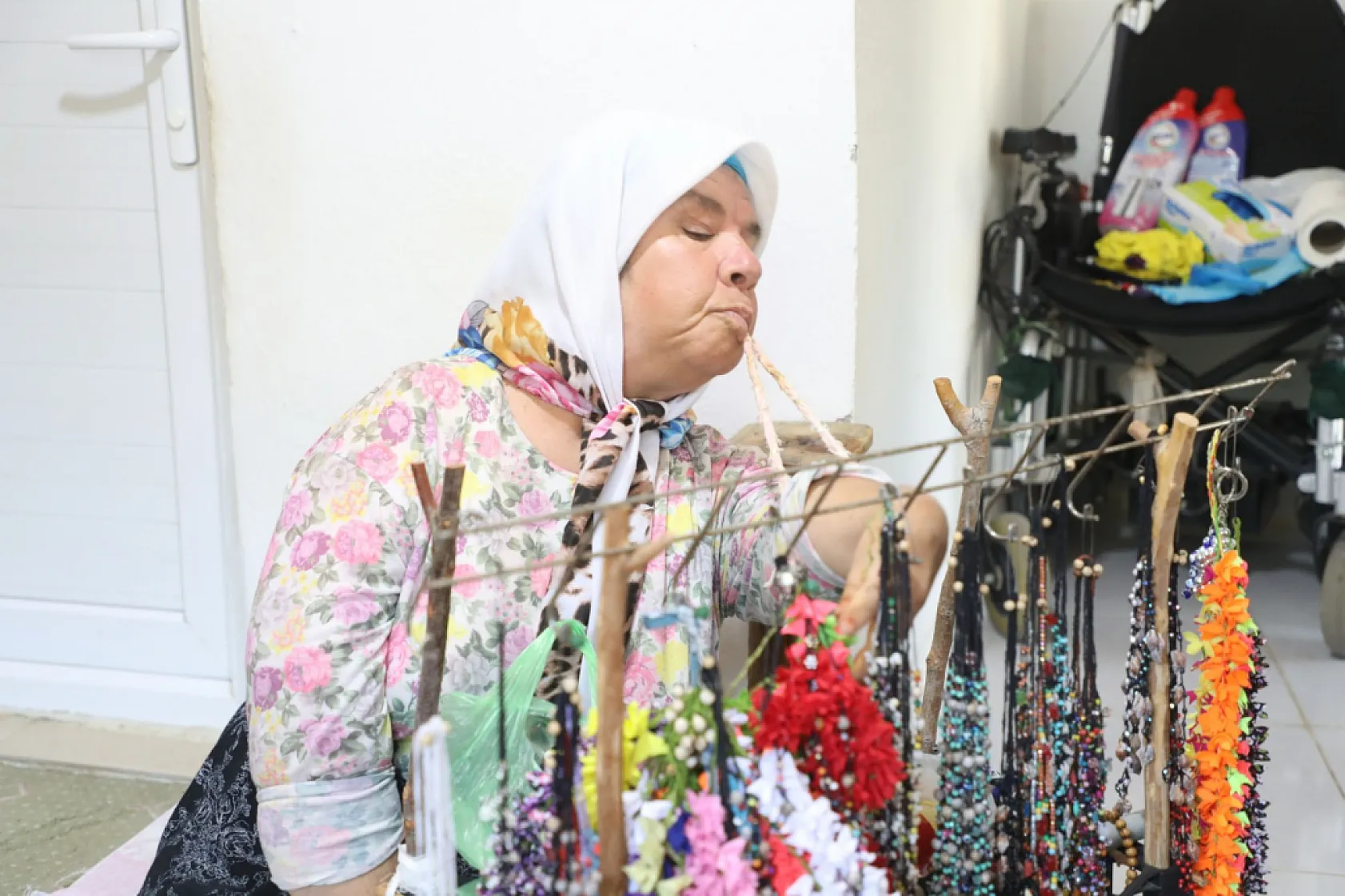 Büyükşehir'den Behiye Teyze ve Kızına Destek Eli