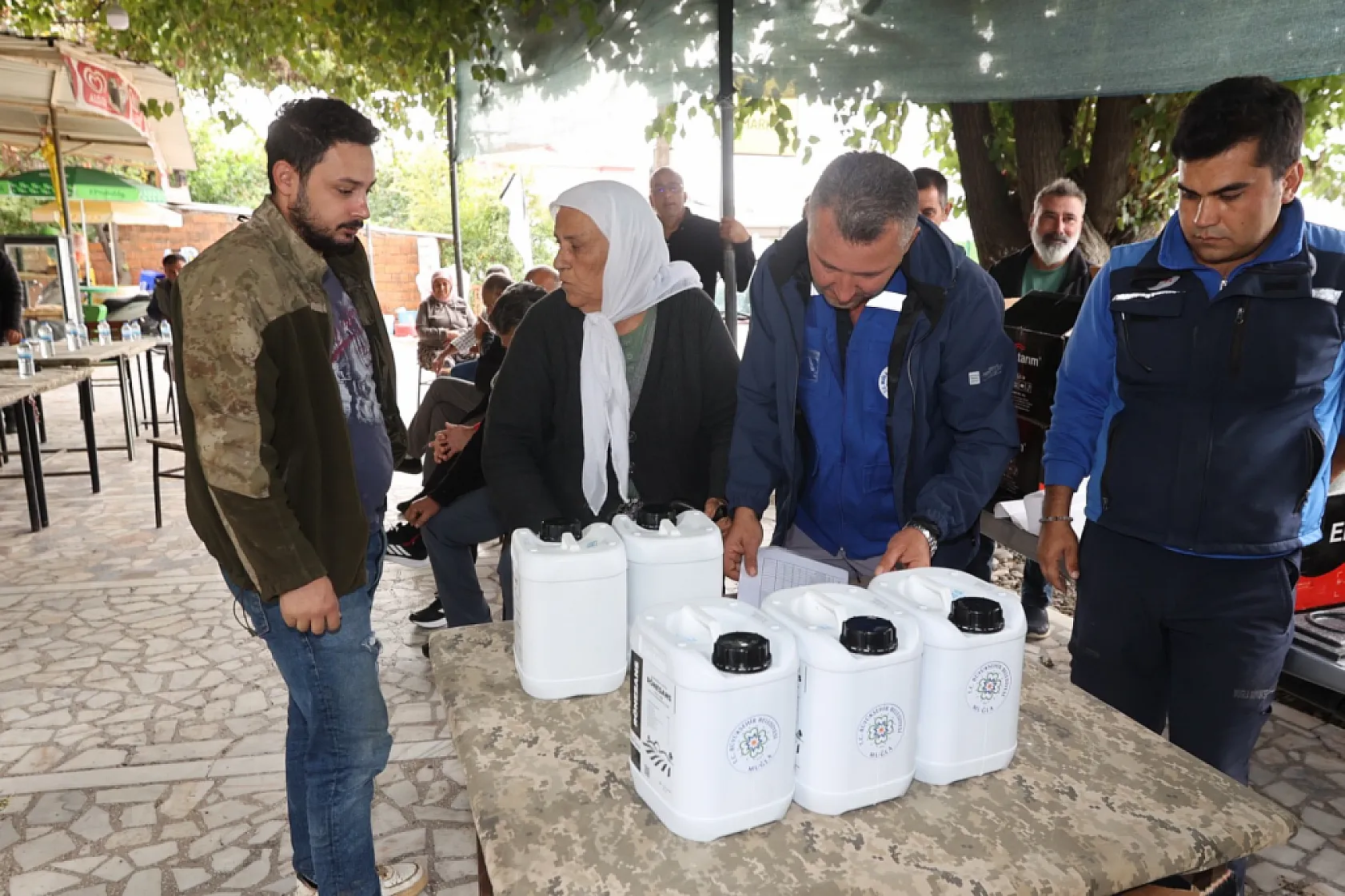 Selden zarar gören Ortacalı üreticiye büyükşehir desteği