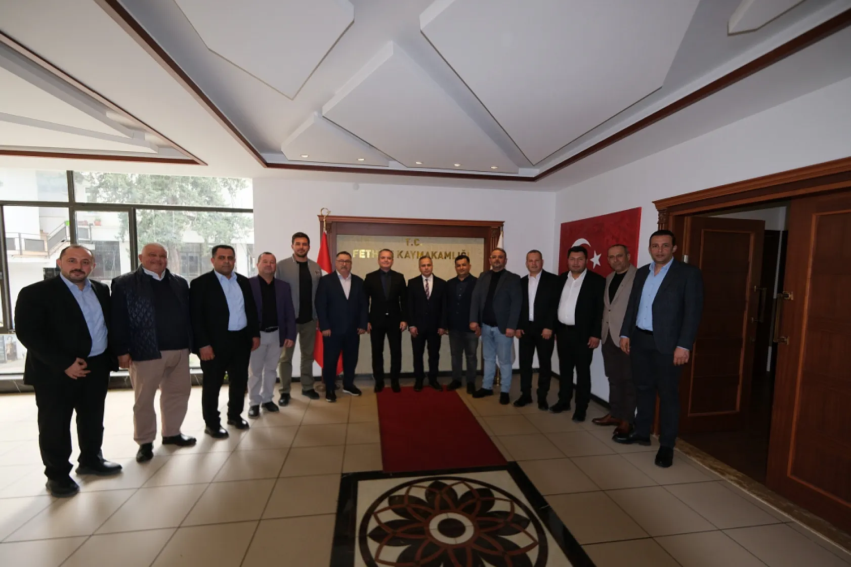 Fethiye esnafının sorunları Kaymakam Akkaya'ya iletildi