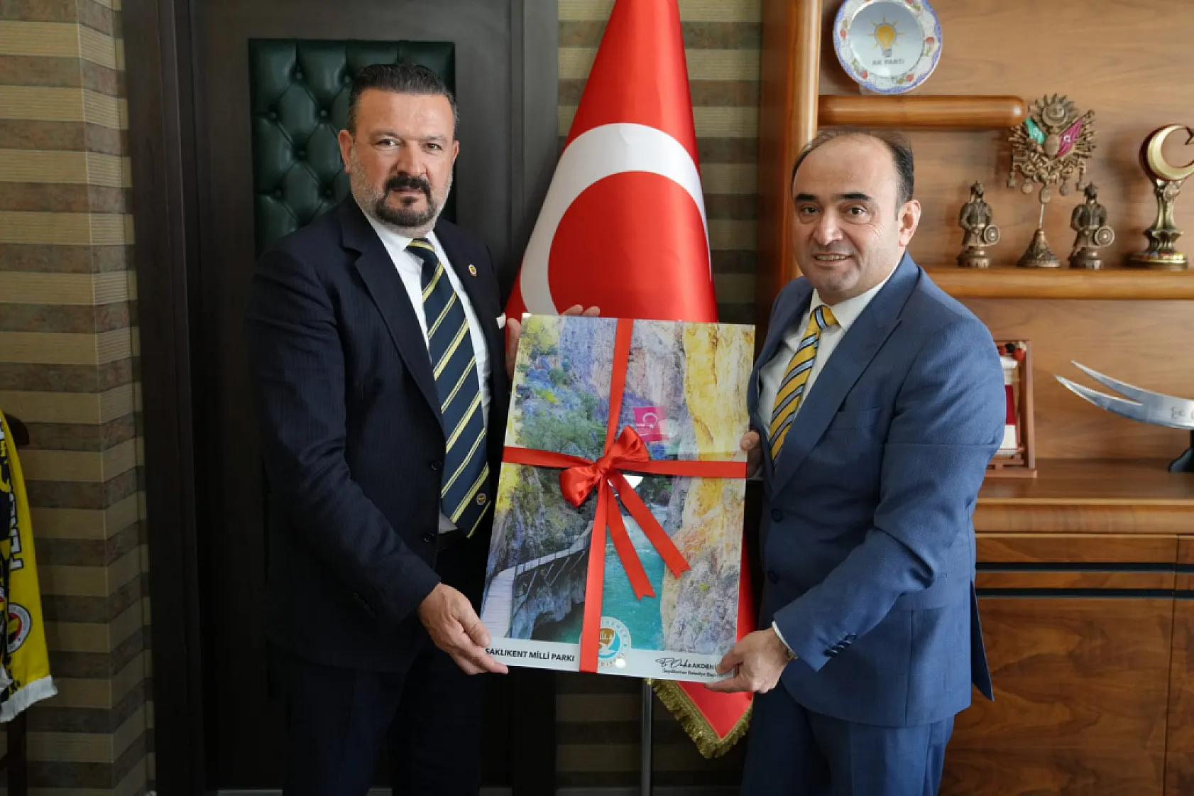 Seydikemer Belediye Başkanı Akdenizli'ye Torunoğulları'ndan Ziyaret