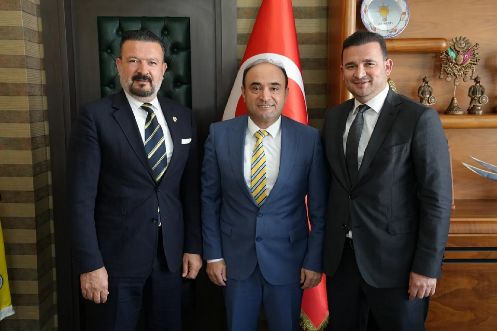 Seydikemer Belediye Başkanı Akdenizli'ye Torunoğulları'ndan Ziyaret