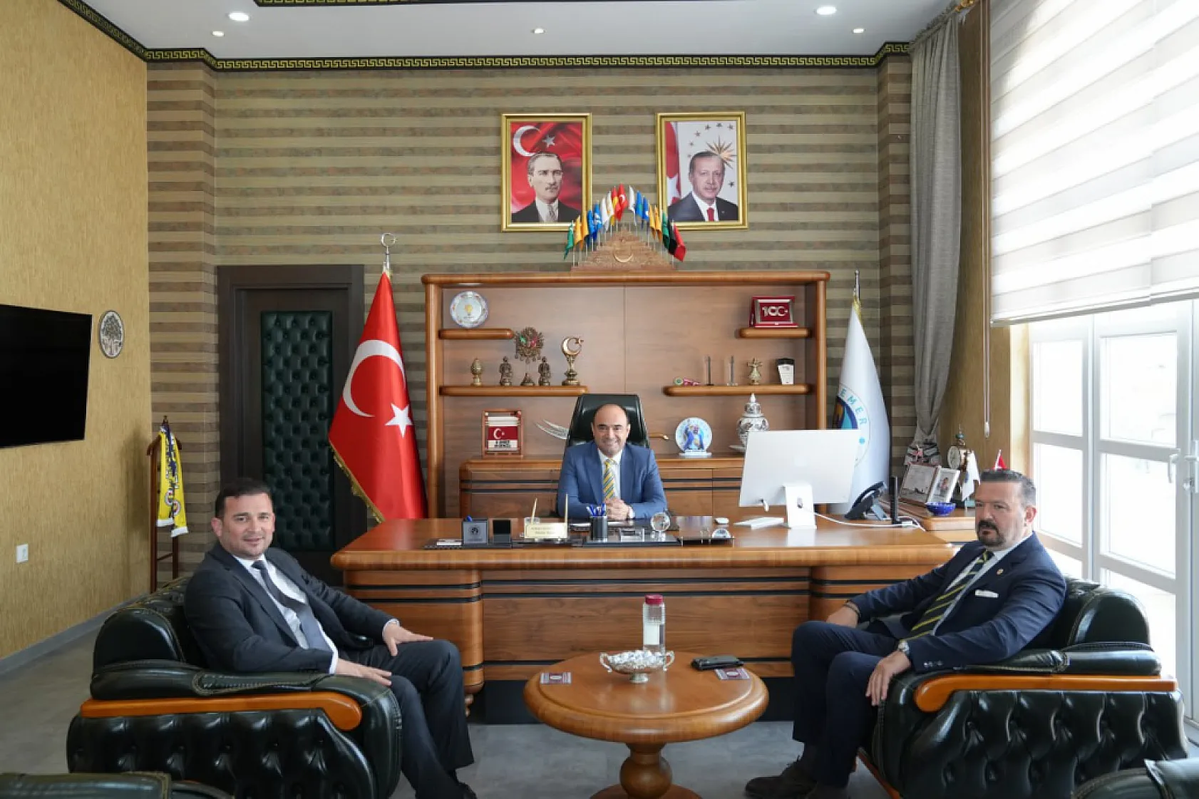 Seydikemer Belediye Başkanı Akdenizli'ye Torunoğulları'ndan Ziyaret
