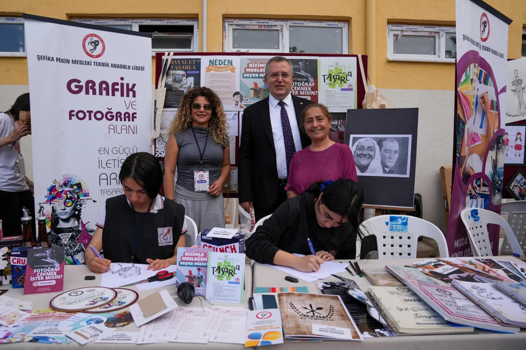 Fethiye Mesleki Eğitim Fuarı'nda Öğrenciler Tarafından Hazırlanan Proje Ve Ürünler Görücüye Çıktı
