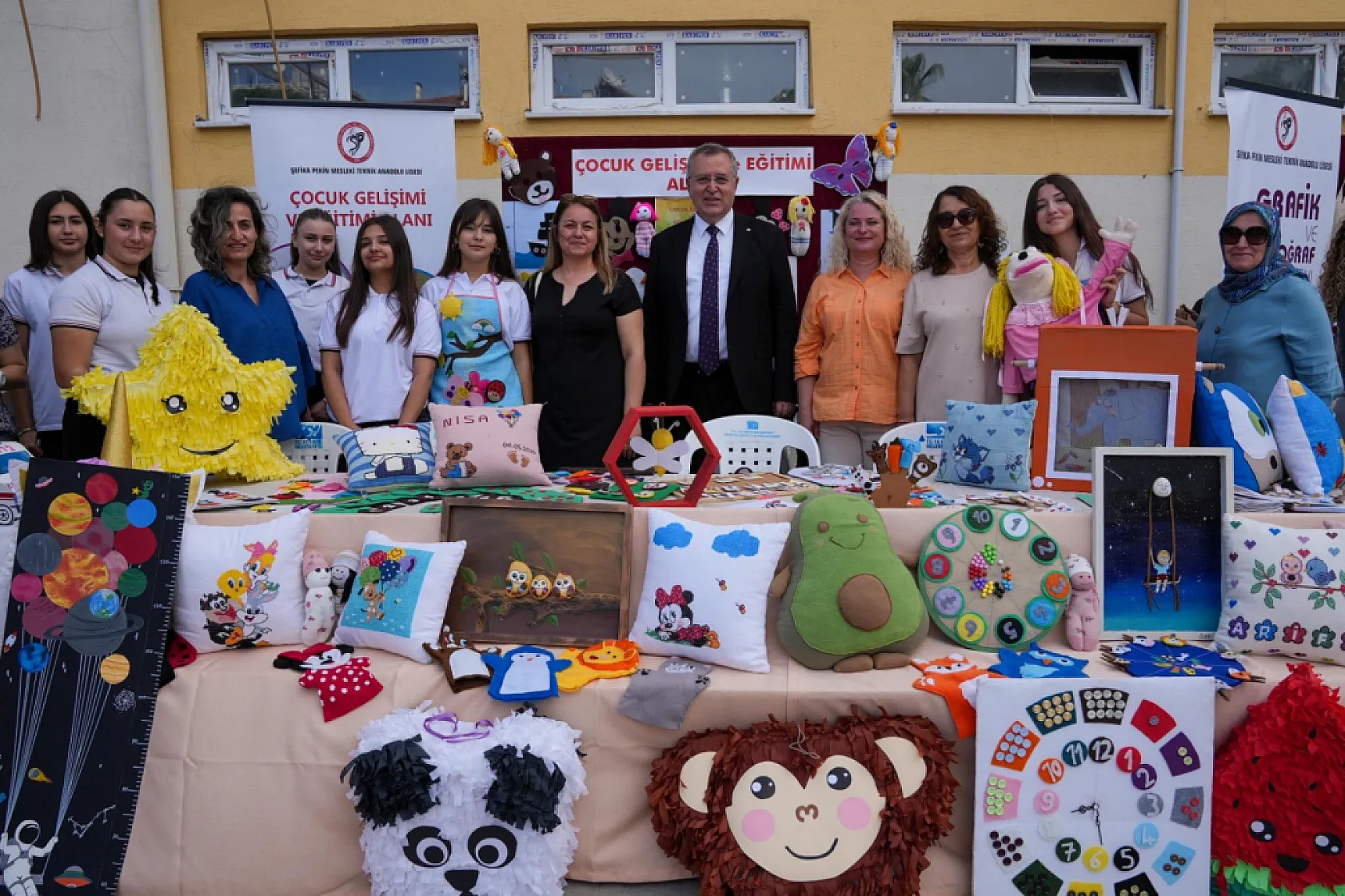 Fethiye Mesleki Eğitim Fuarı'nda Öğrenciler Tarafından Hazırlanan Proje Ve Ürünler Görücüye Çıktı