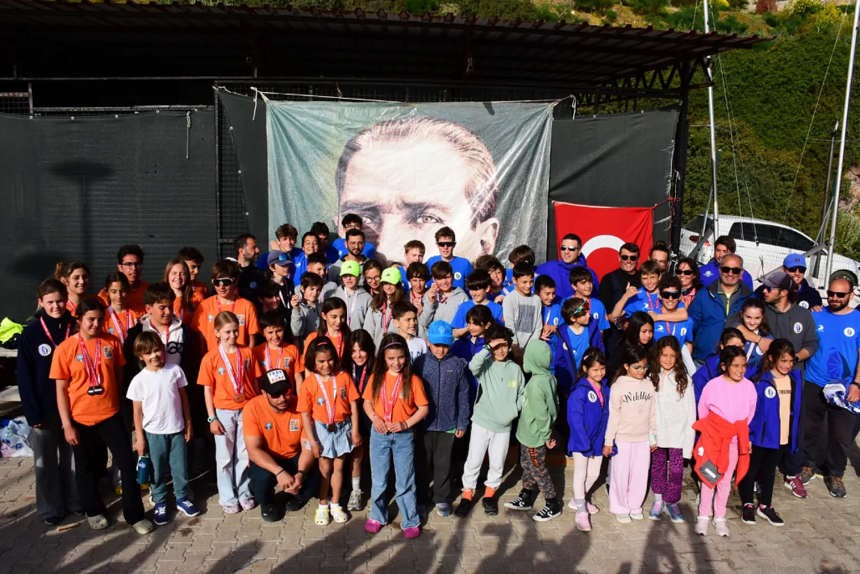 Muğla Gençlik Kupası Yelken Yarışları yapıldı