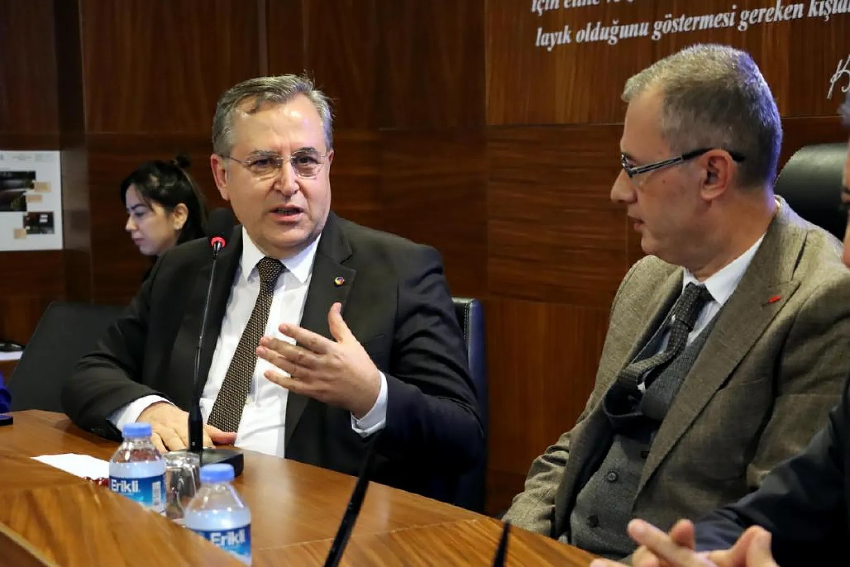 Kaymakam Ertaş, FTSO toplantısına katıldı
