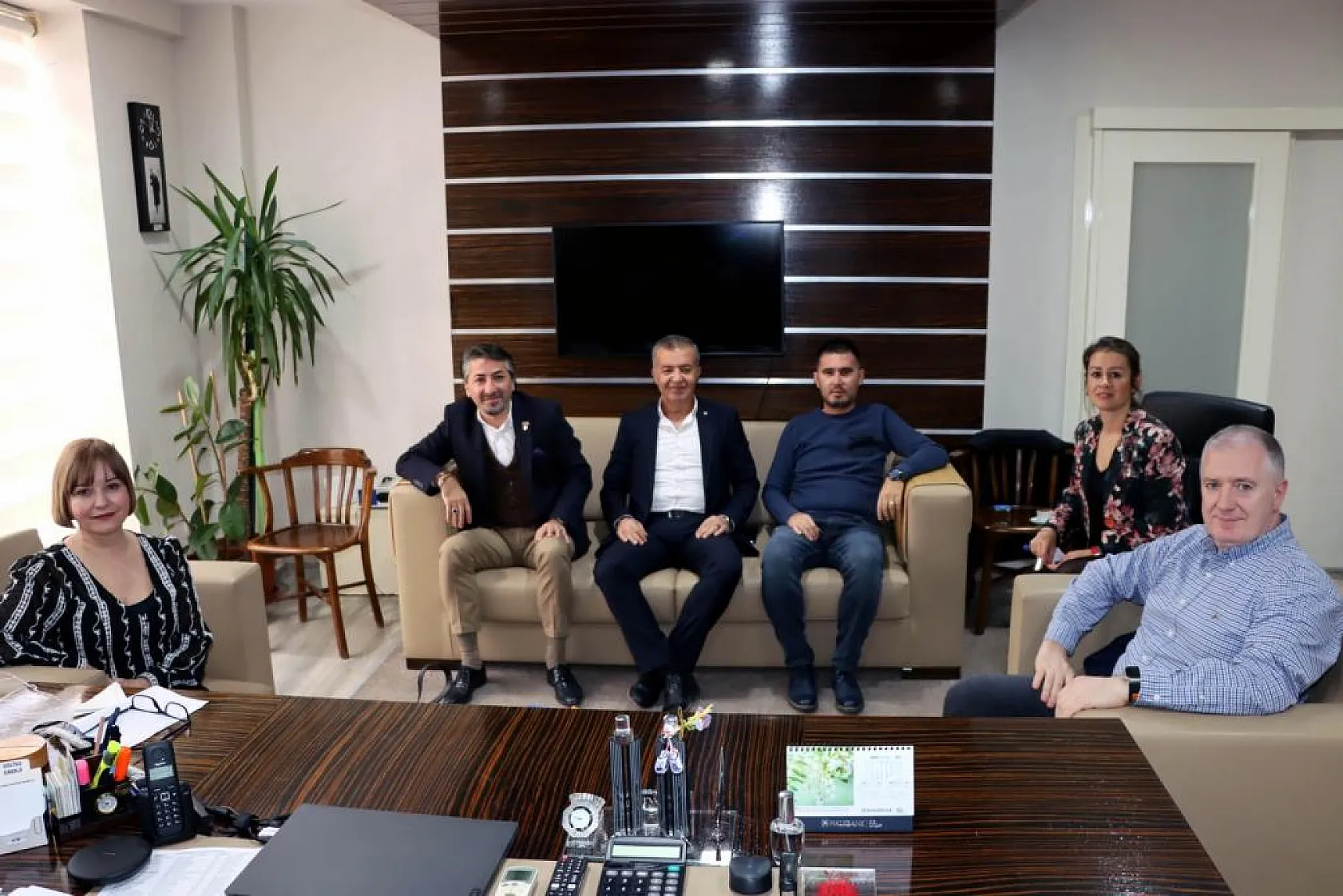 Başkan Yorgo Papalyaris'den FTSO'ya ziyaret
