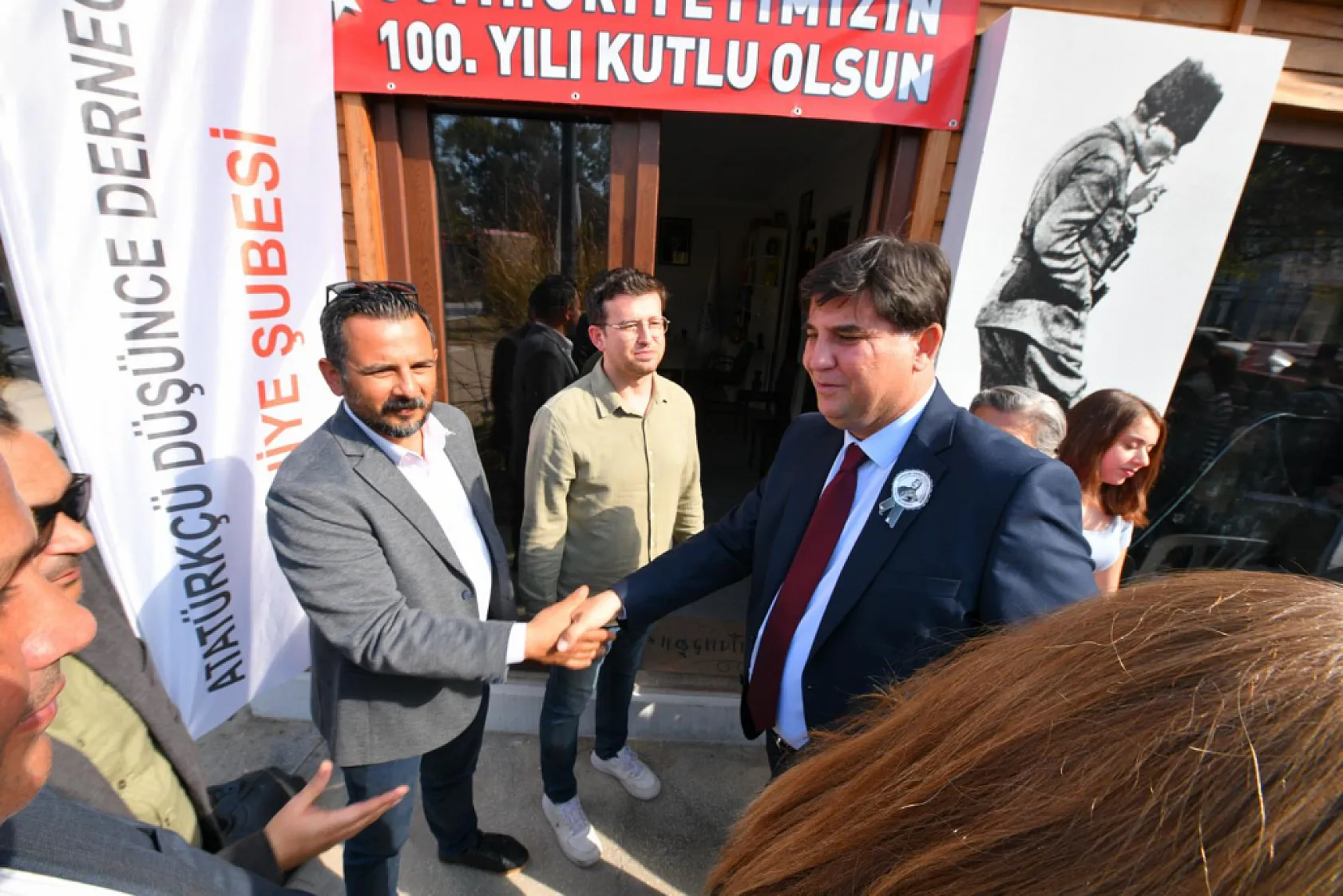 Başkan Karaca'dan Atatürkçü Düşünce Derneği Ziyaretinde Gençlere Müjdeler
