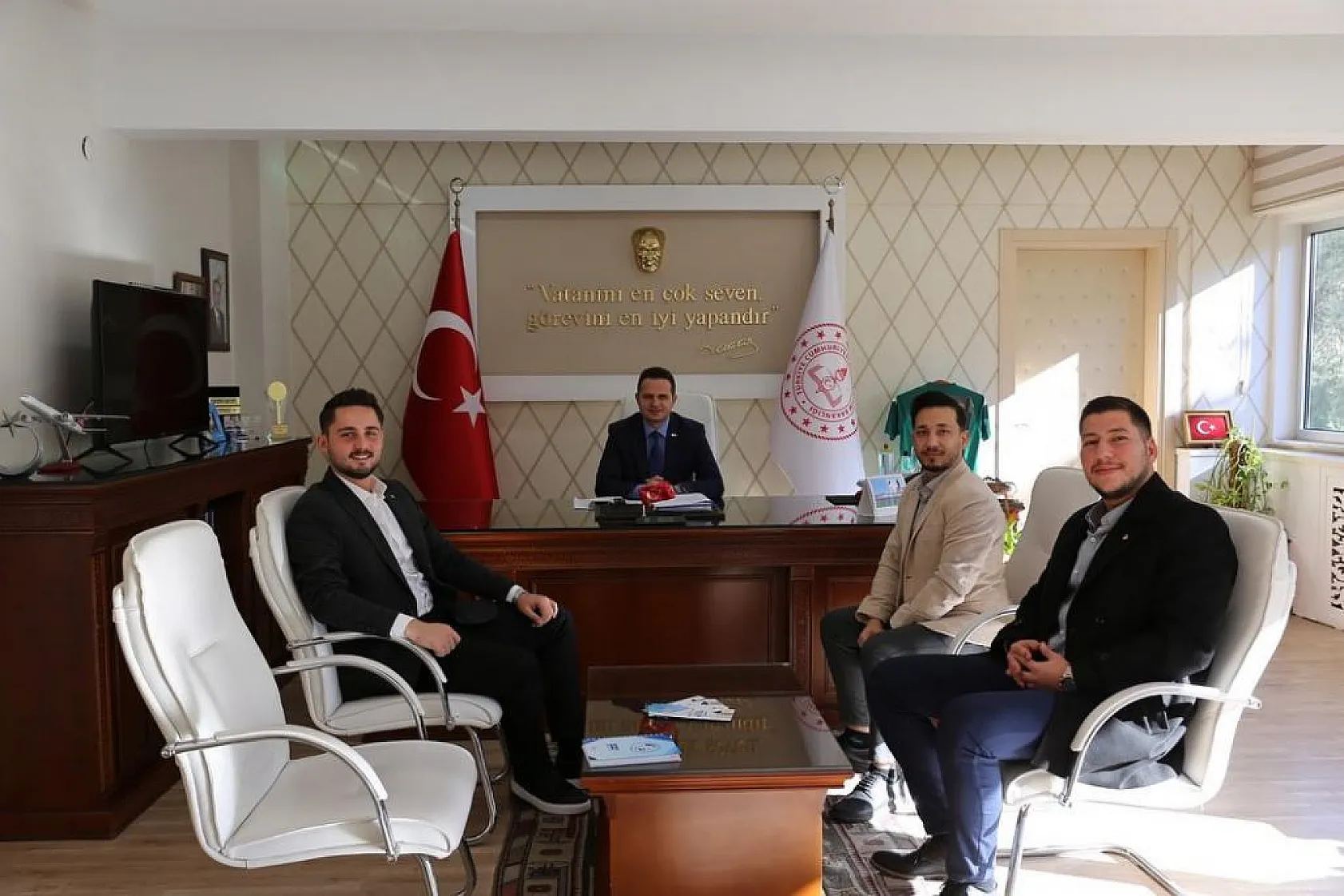 Genç girişimciler kurulu protokol ziyaretlerine başladı
