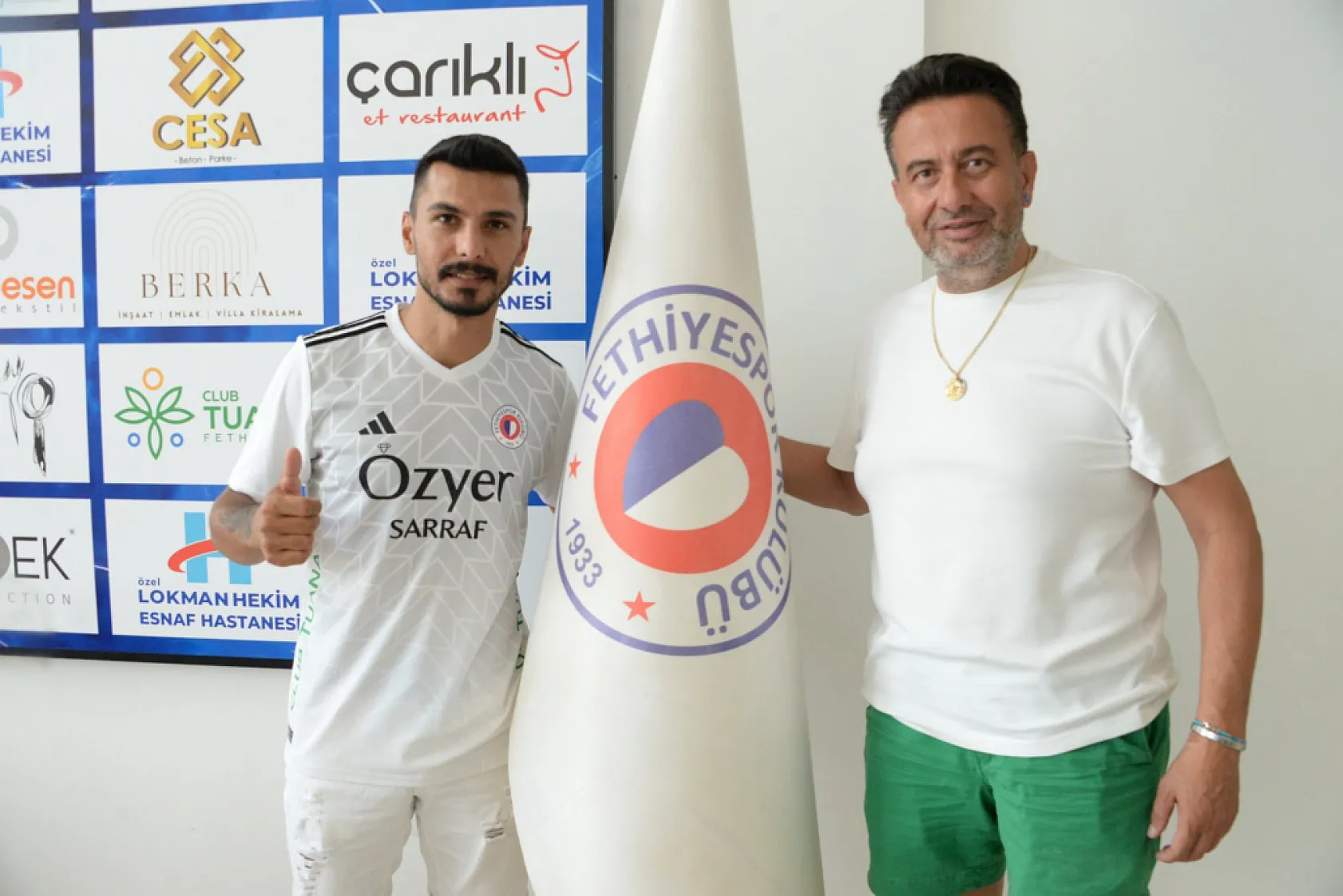 Fethiyespor, Samet Asatekin'i renklerine bağladı
