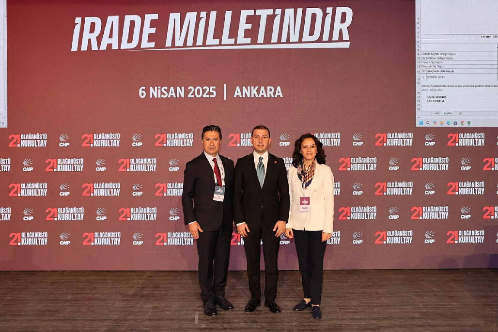 CHP'nin yeni PM ve YDK üyeleri belli oldu, Denizaslanı ve Kazmaz güven tazeledi