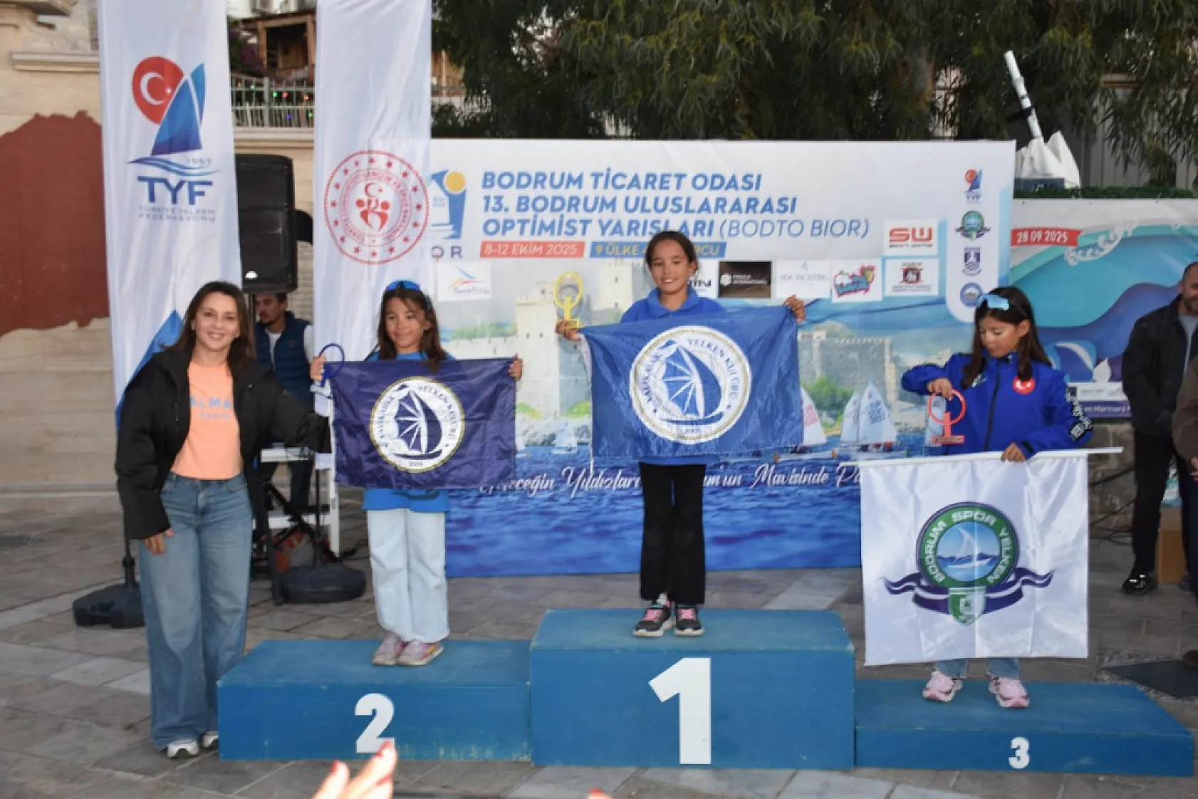 Bodrum Ticaret Odası 13. Bodrum Uluslararası Optimist Yarışları sona erdi