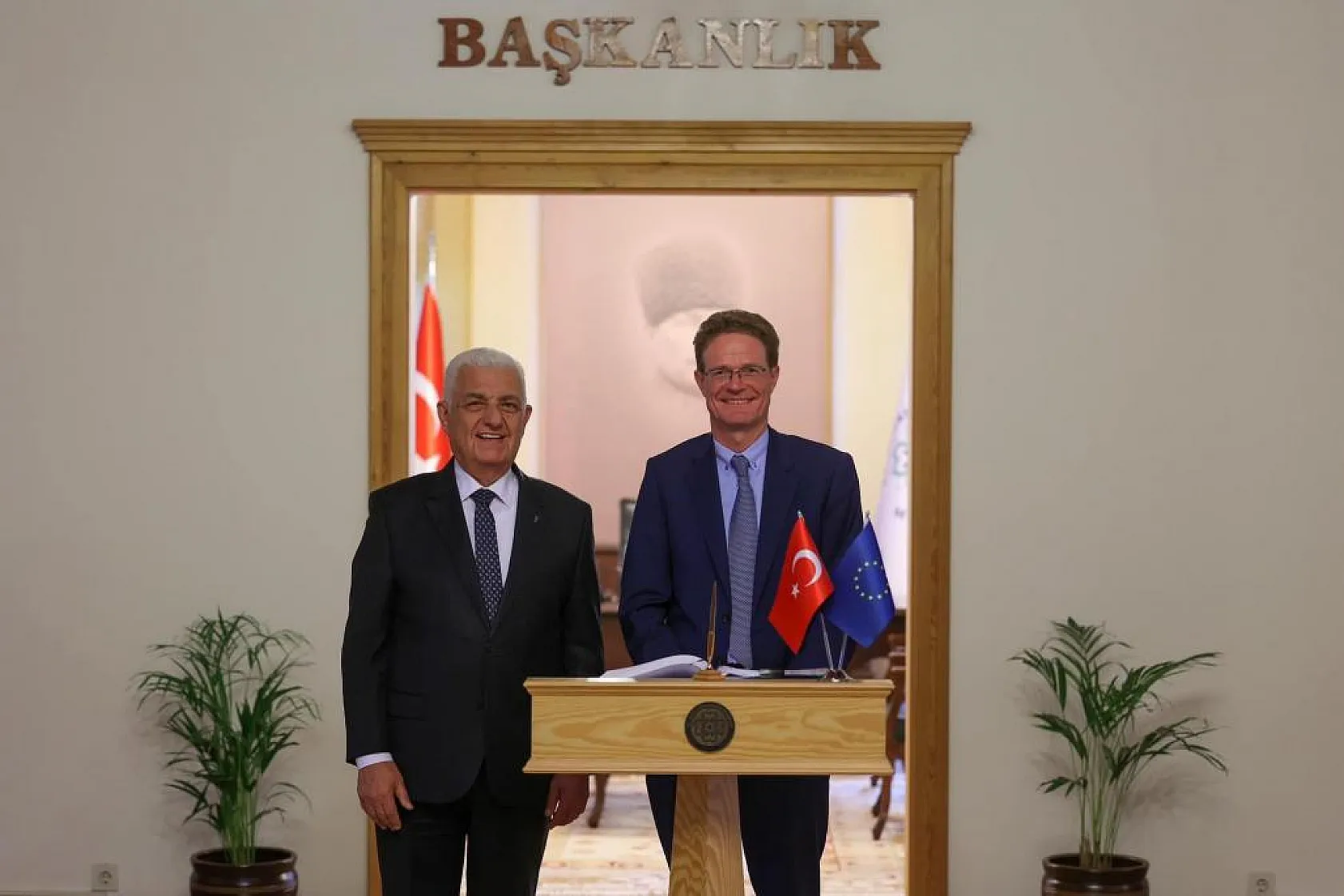 Büyükelçi Nikolaus Meyer-Landrut'dan  Başkan Gürün'e Ziyaret