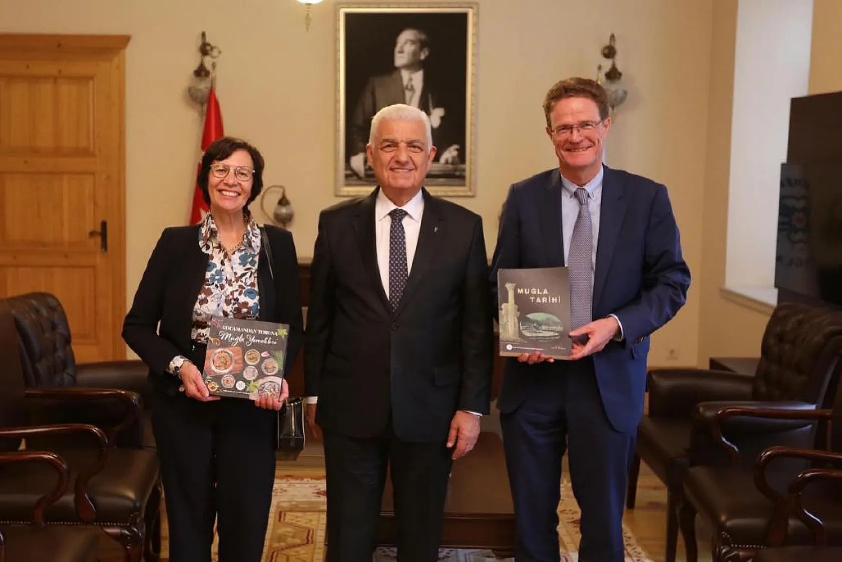 Büyükelçi Nikolaus Meyer-Landrut'dan  Başkan Gürün'e Ziyaret
