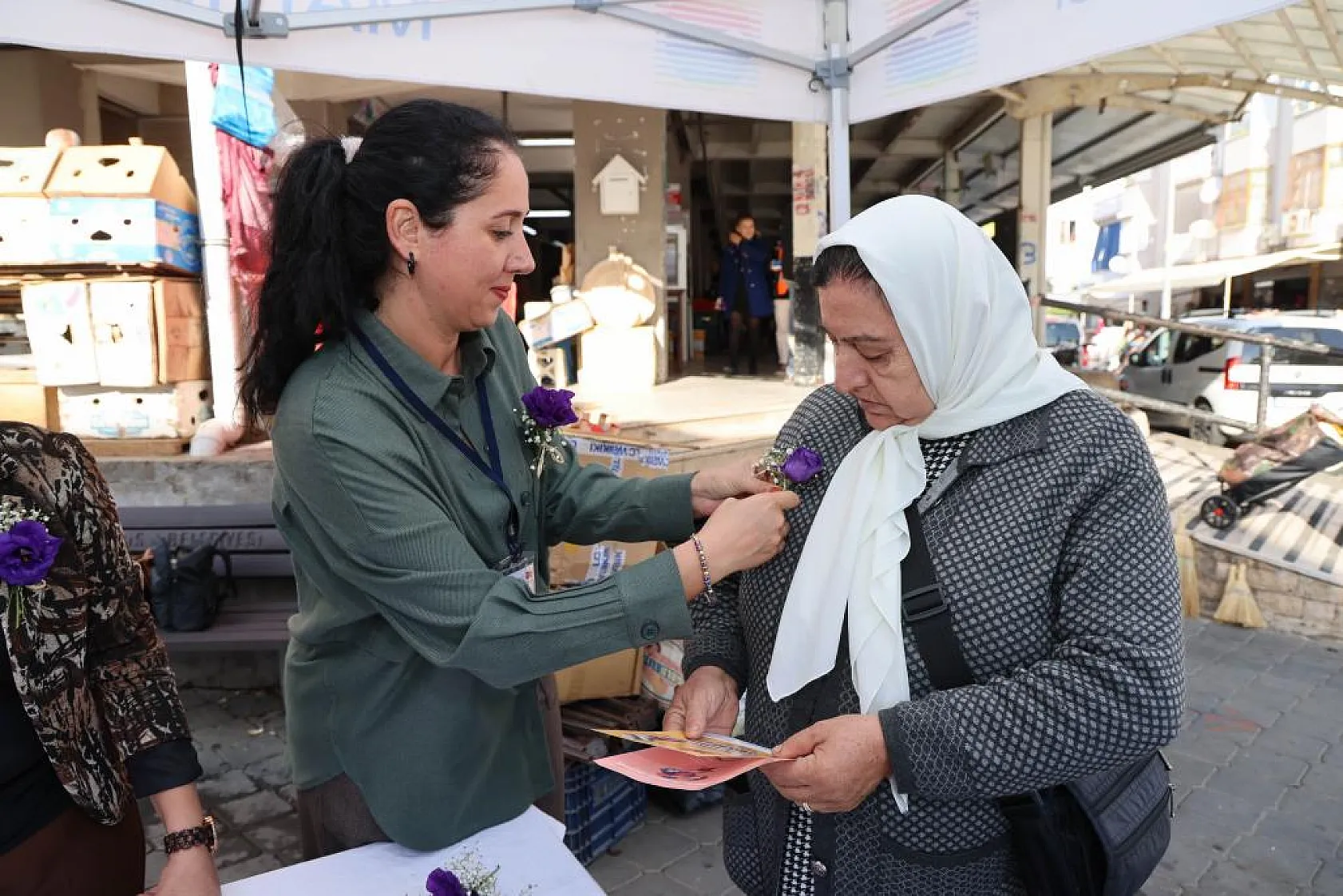 Belediyeden Kadınlara, Şiddetle Mücadele Broşürü
