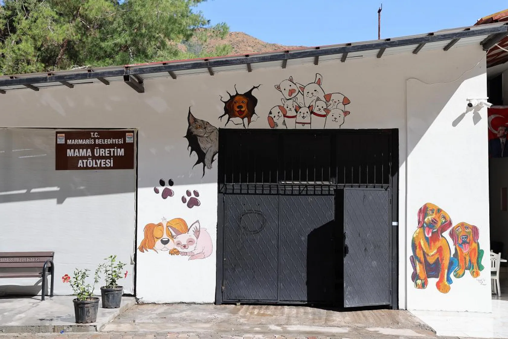 Patili dostlar Marmaris'te çok mutlu