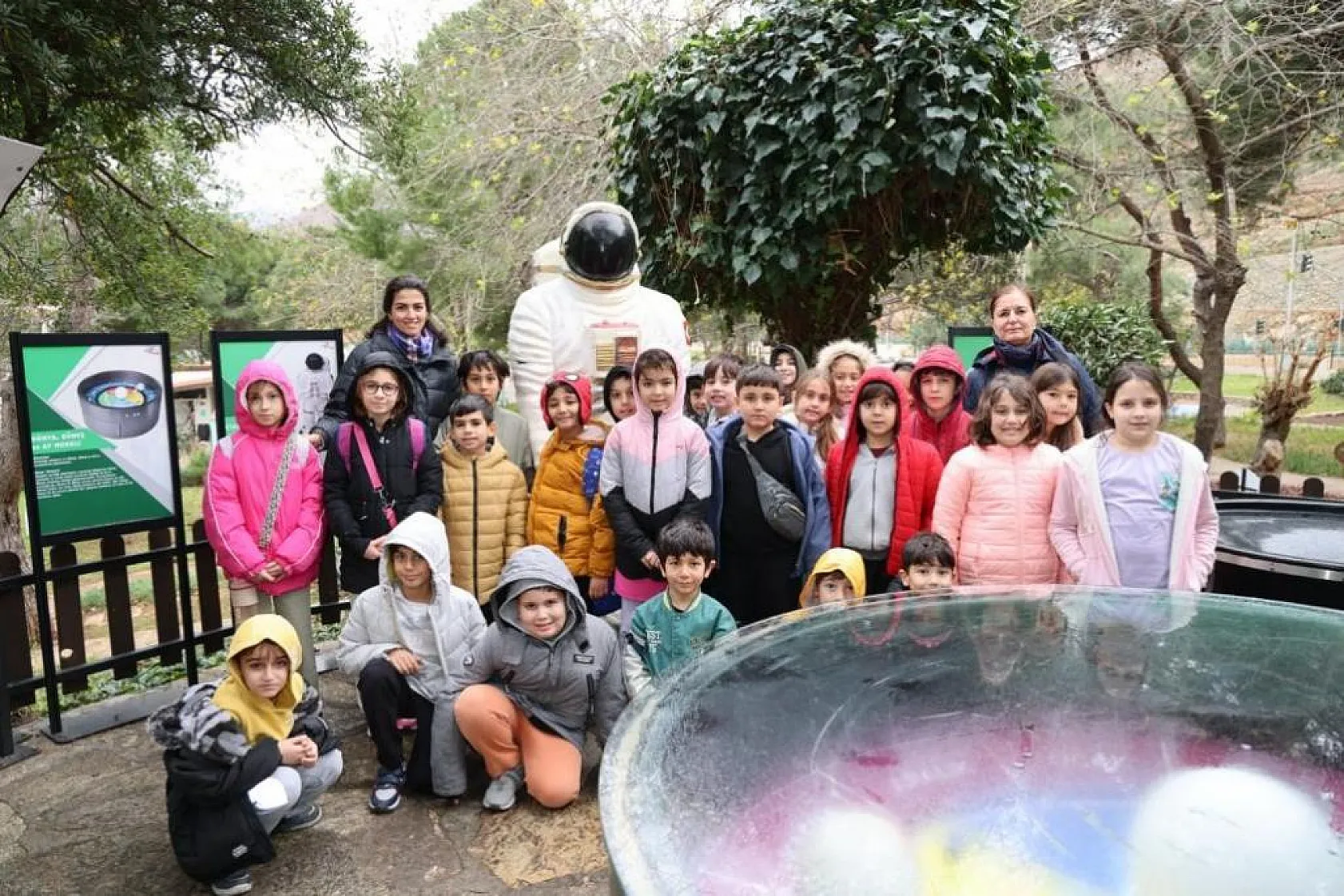 Öğrenciler Bilim ve Eğitim Parkı'nın Konuğu Oldu