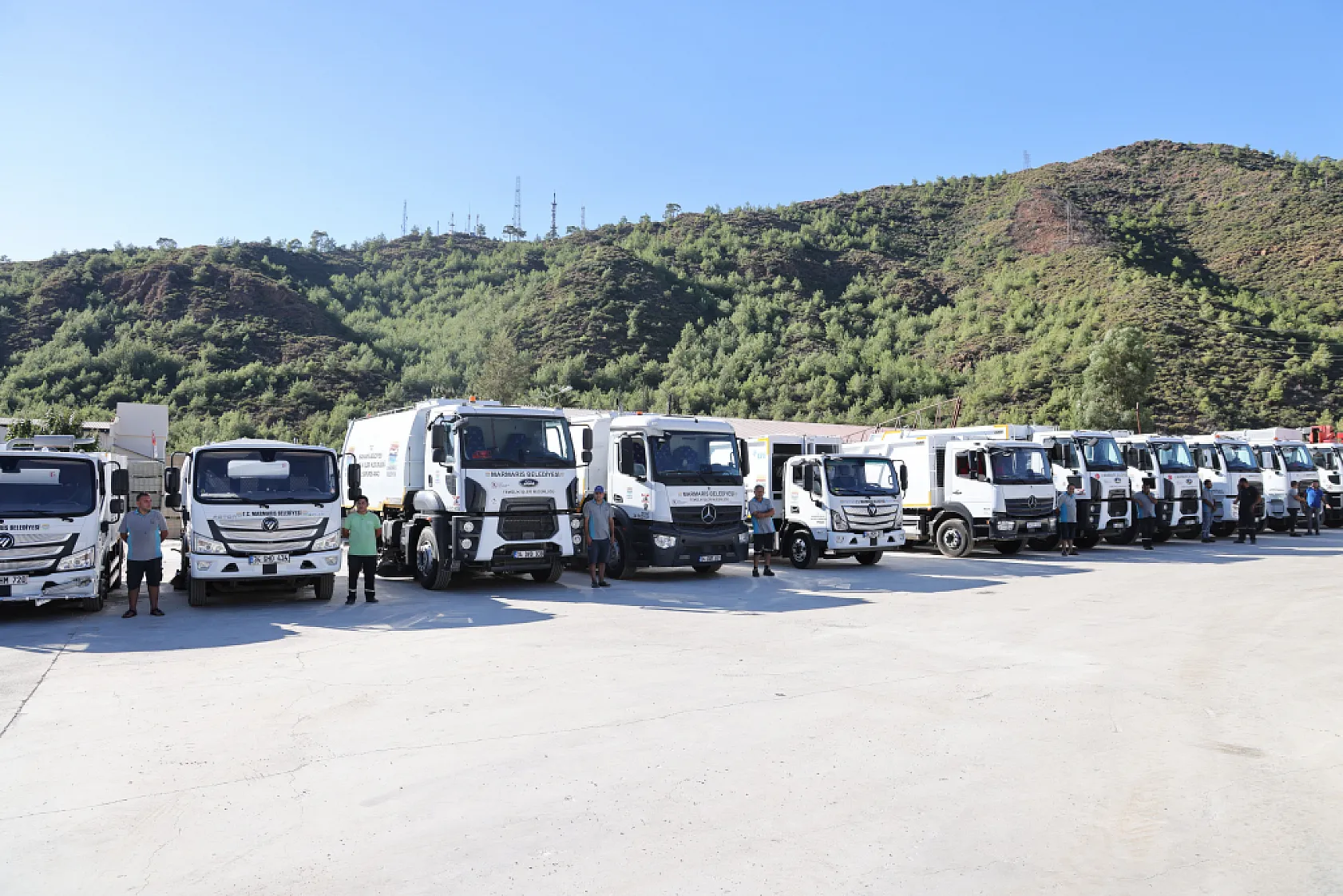 Marmaris'in temizlik filosu güçlendi