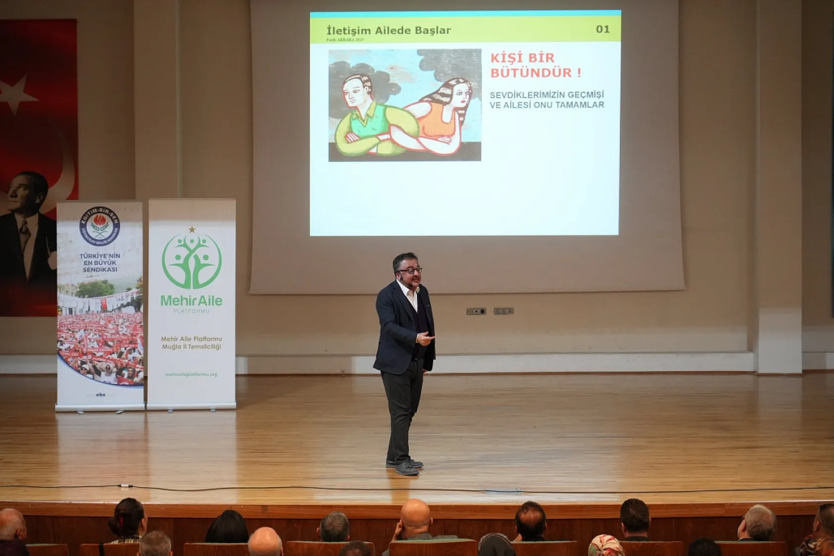 Muğla'da 'İletişim ailede başlar' konferansı gerçekleştirildi