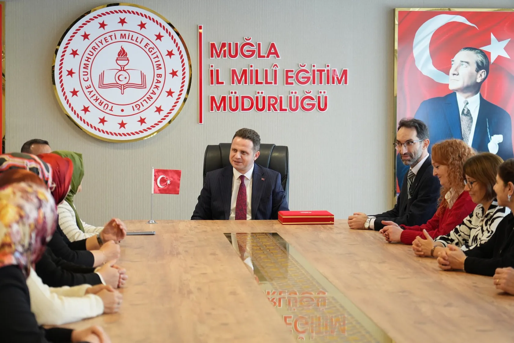 Muğla Olgunlaşma Enstitüsü tarafından 'Bayrak Sevgisi' el emeğiyle taçlandı