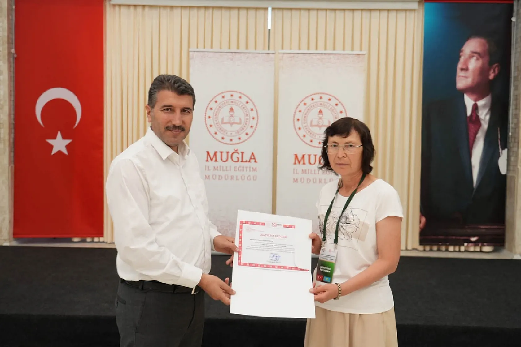 Kazakistanlı Öğretmenler Muğla'da Eğitim ve Kültür Programını Tamamladı